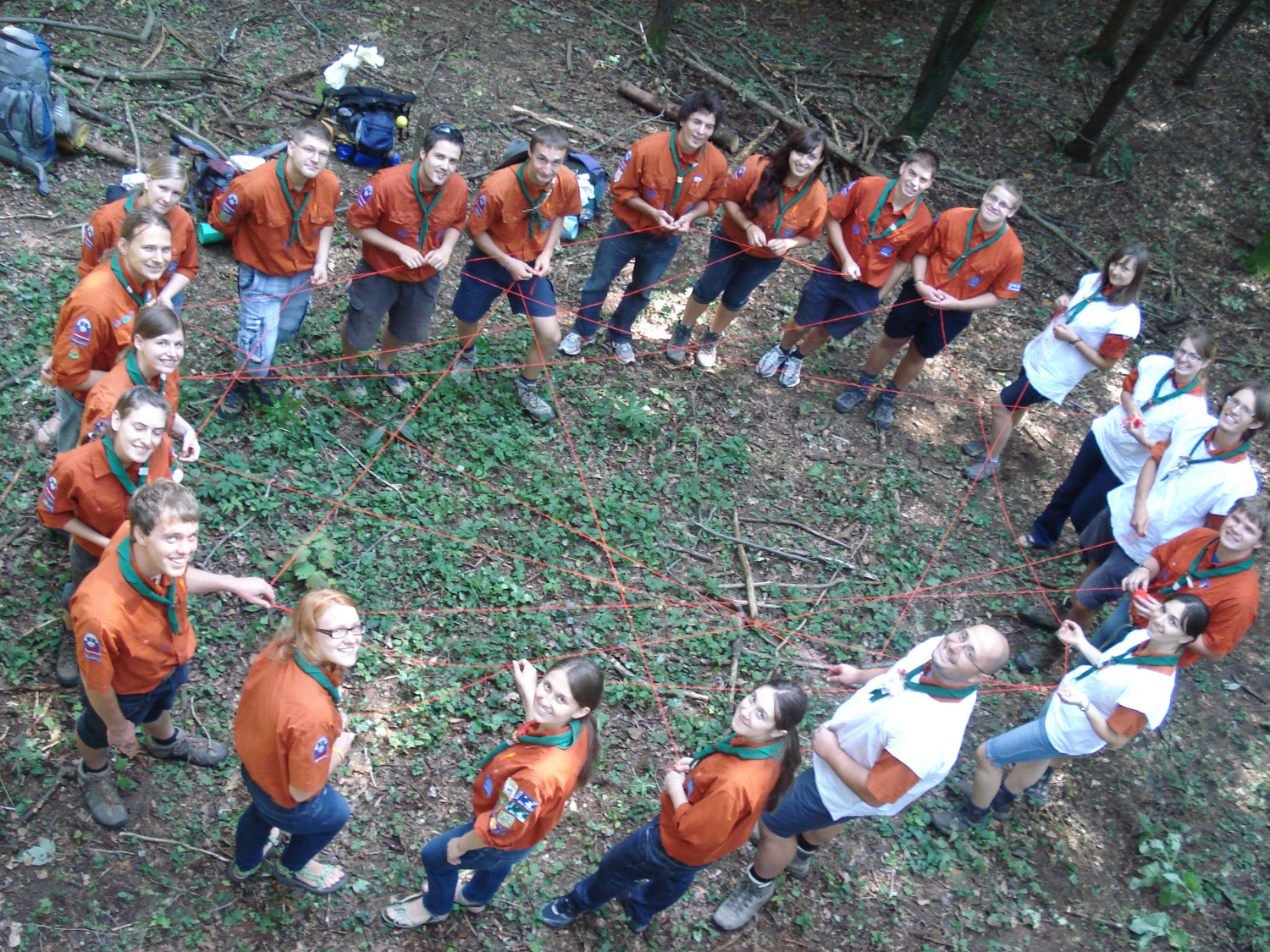 »Zdej smo pa tut mi v mreži!«