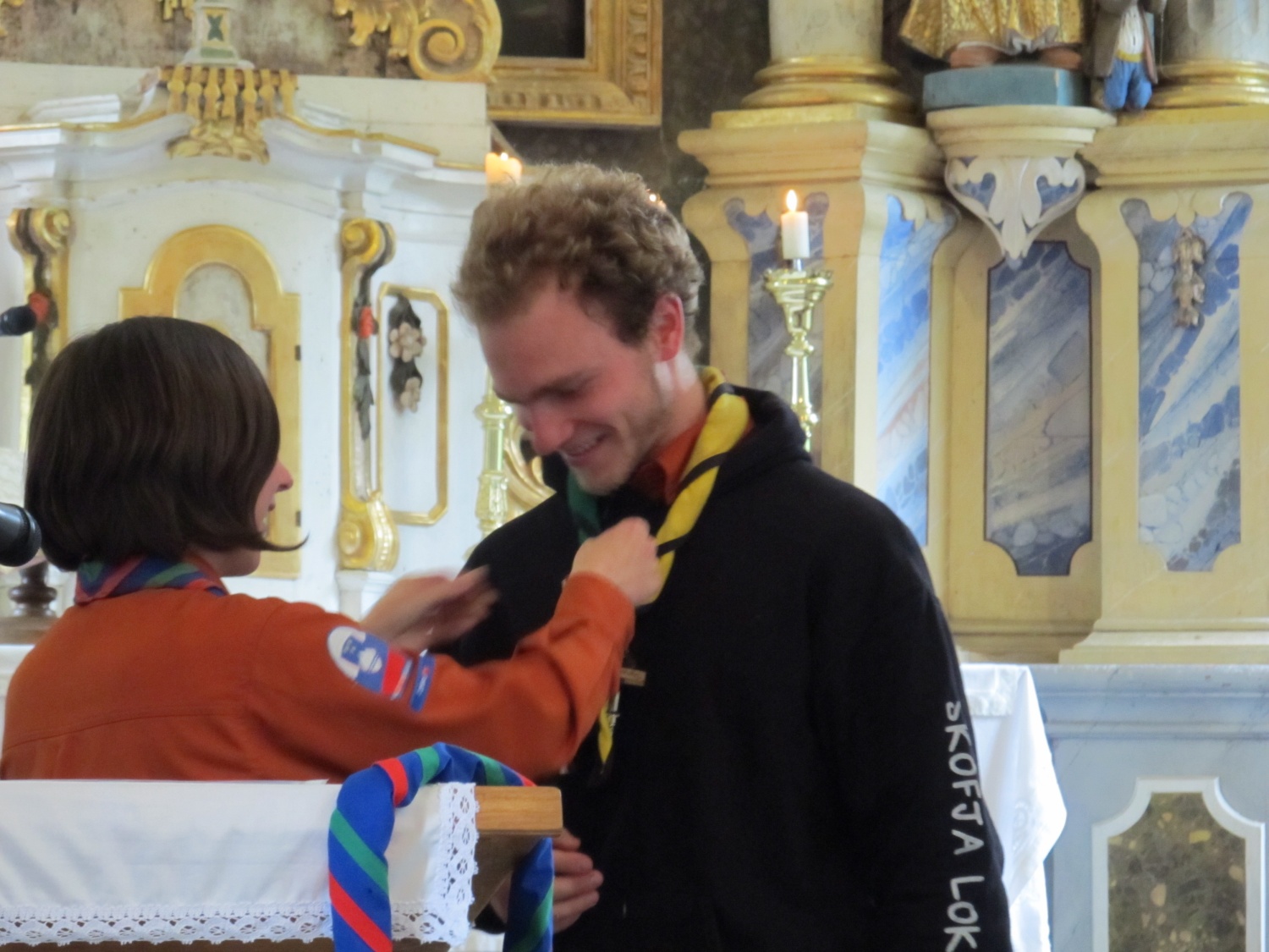 Obiskal nas je tudi Marko Možina, načelnik ljubljanske regije