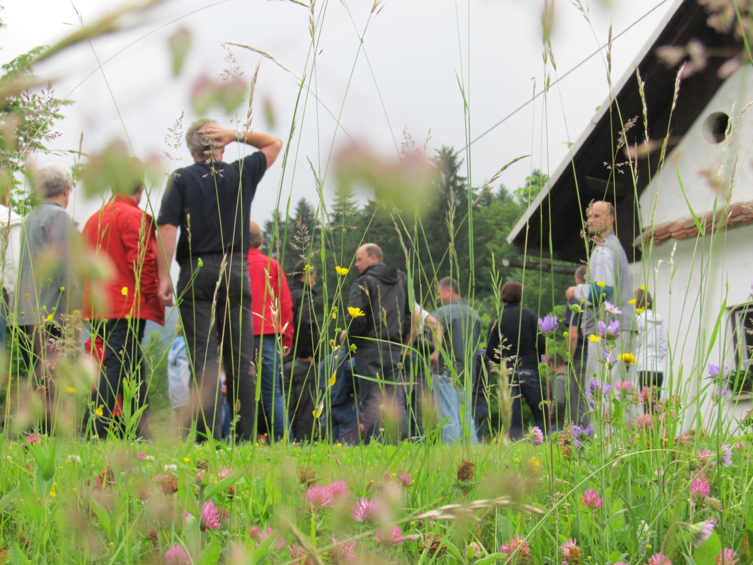 Po maši je sledilo sproščeno druženje