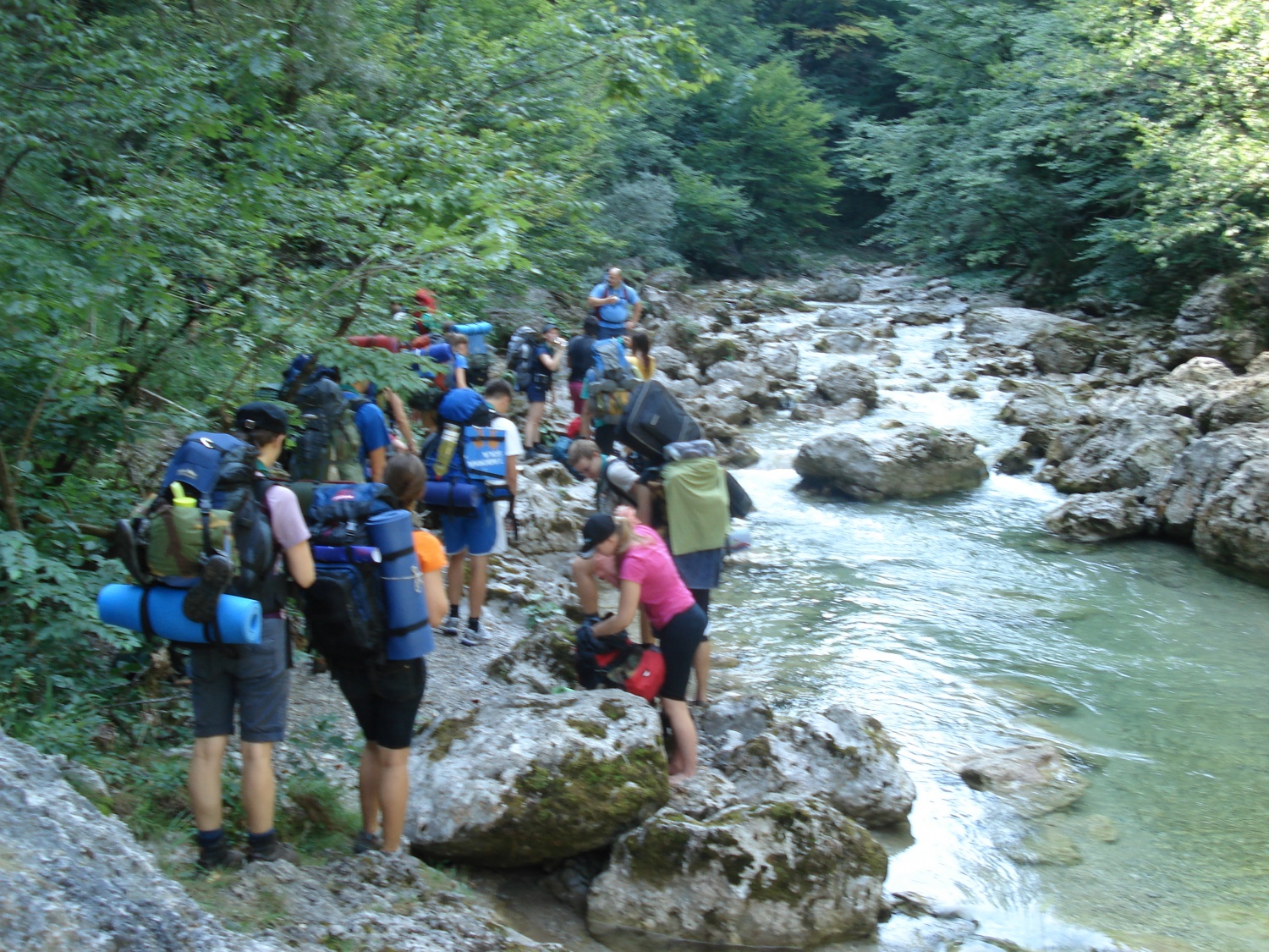 »Zdej smo pa tut mi v mreži!«