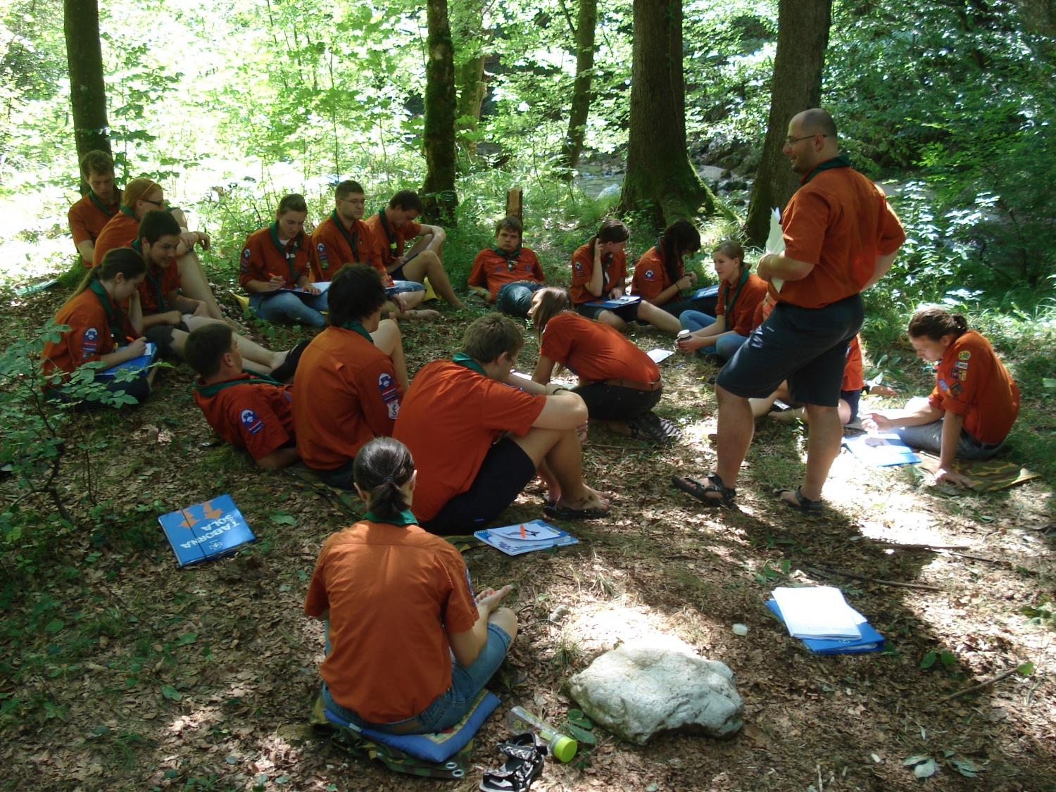 »Zdej smo pa tut mi v mreži!«