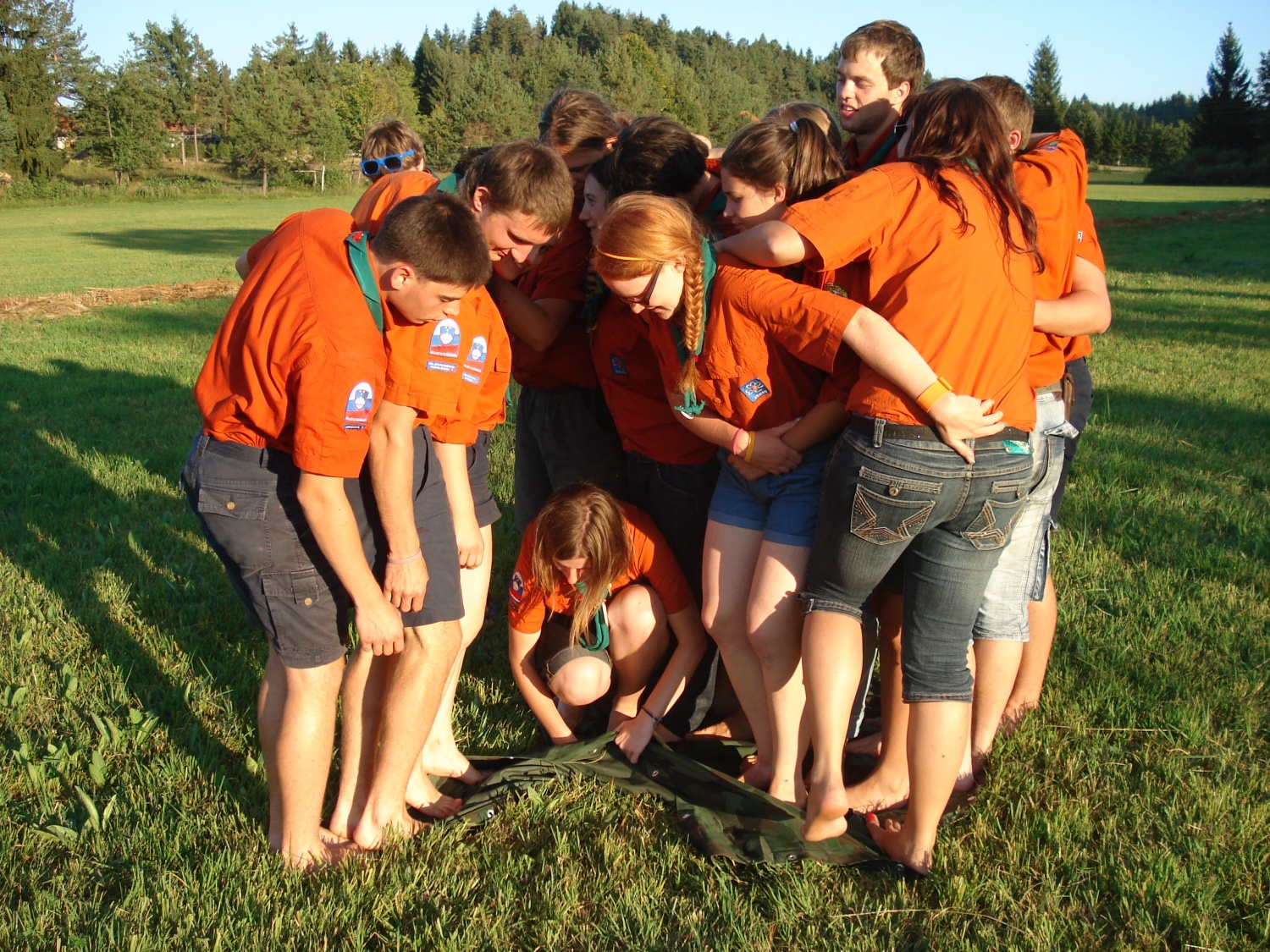 »Zdej smo pa tut mi v mreži!«