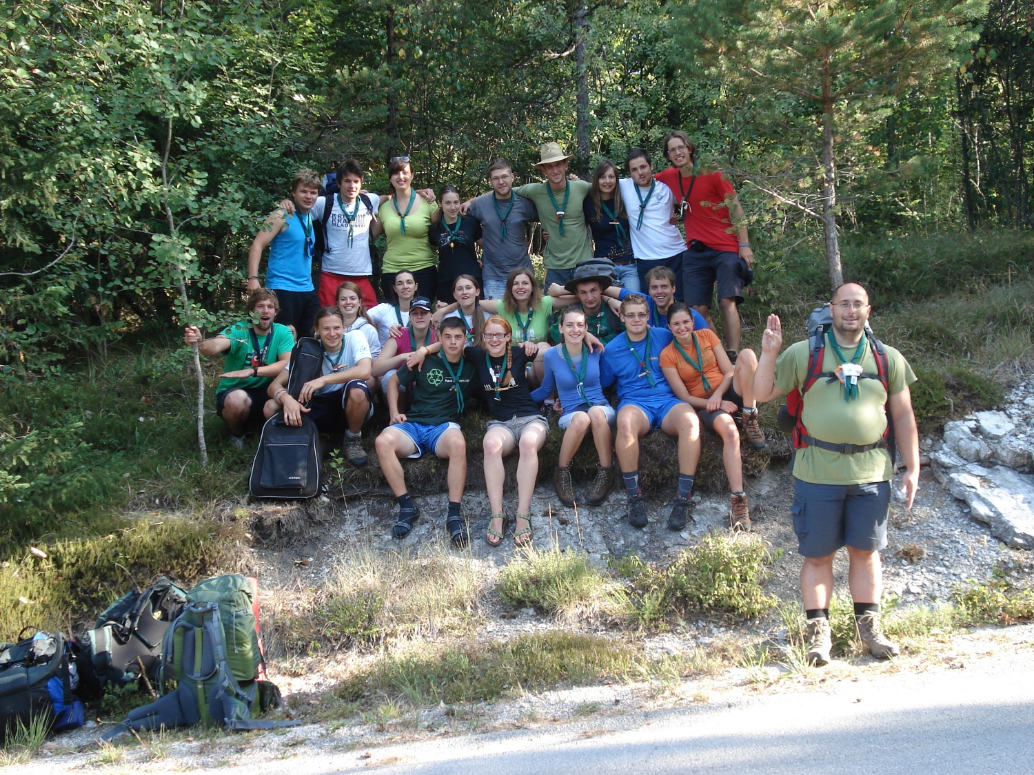 »Zdej smo pa tut mi v mreži!«