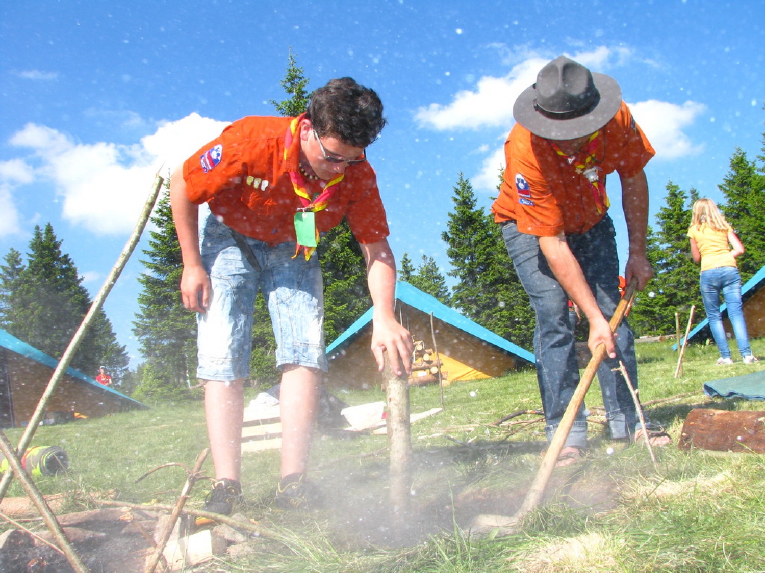 Skavti vir navdiha za preprosto življenje (VIDEO, FOTO)