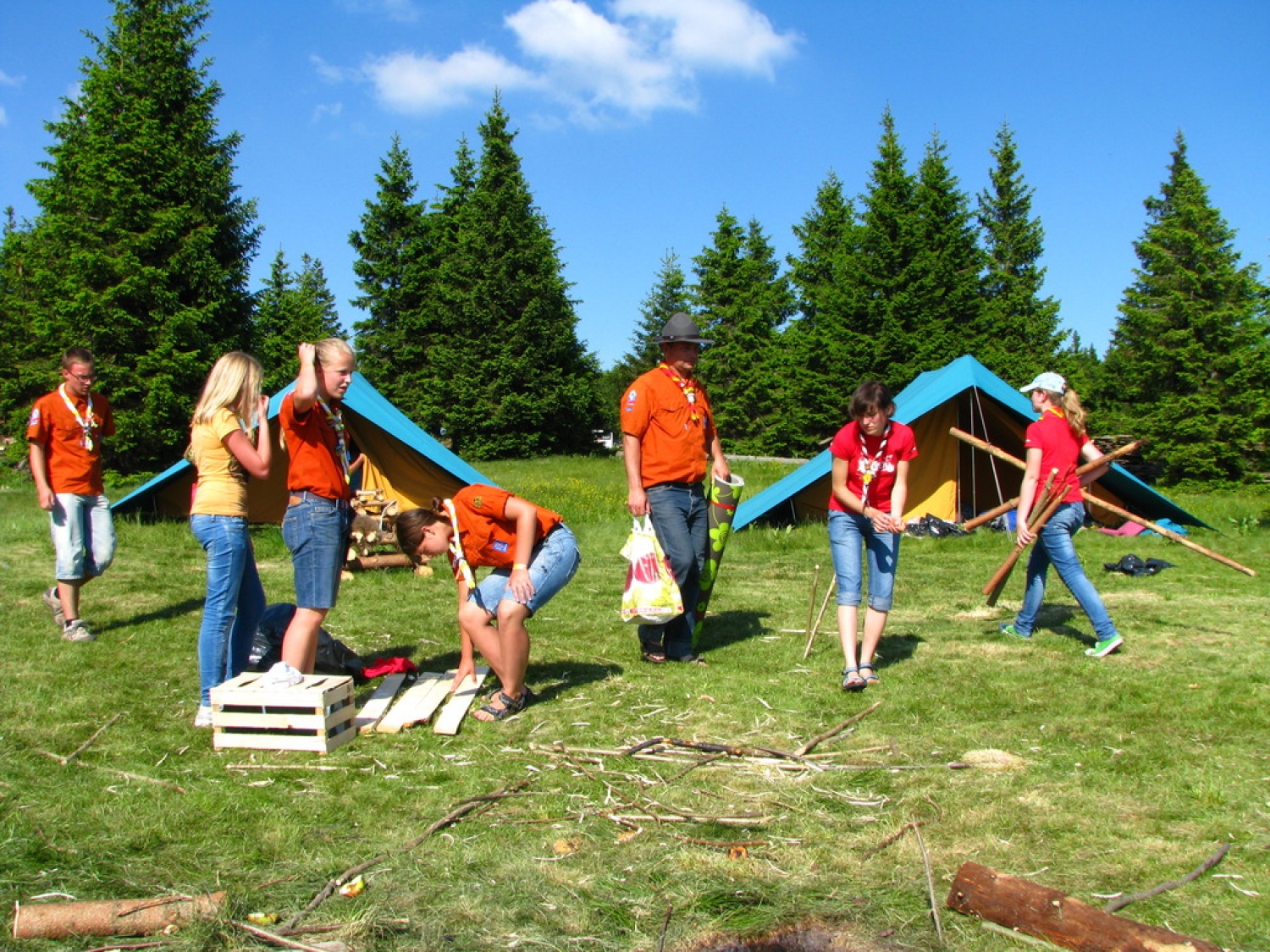 Skavti vir navdiha za preprosto življenje (VIDEO, FOTO)