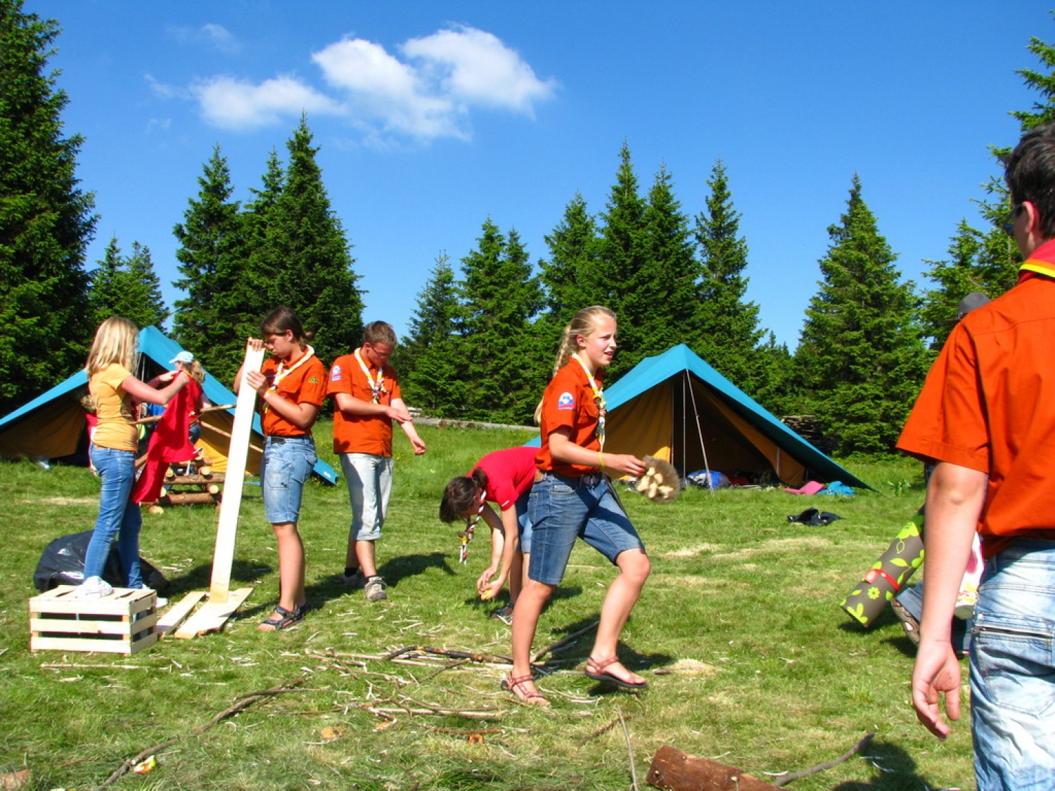Skavti vir navdiha za preprosto življenje (VIDEO, FOTO)
