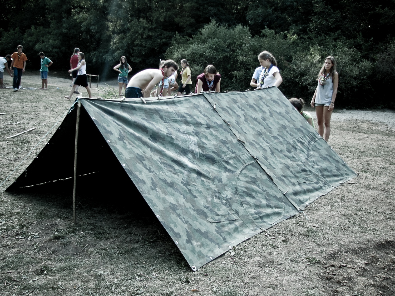 Streha nad glavo za zadnjo noč