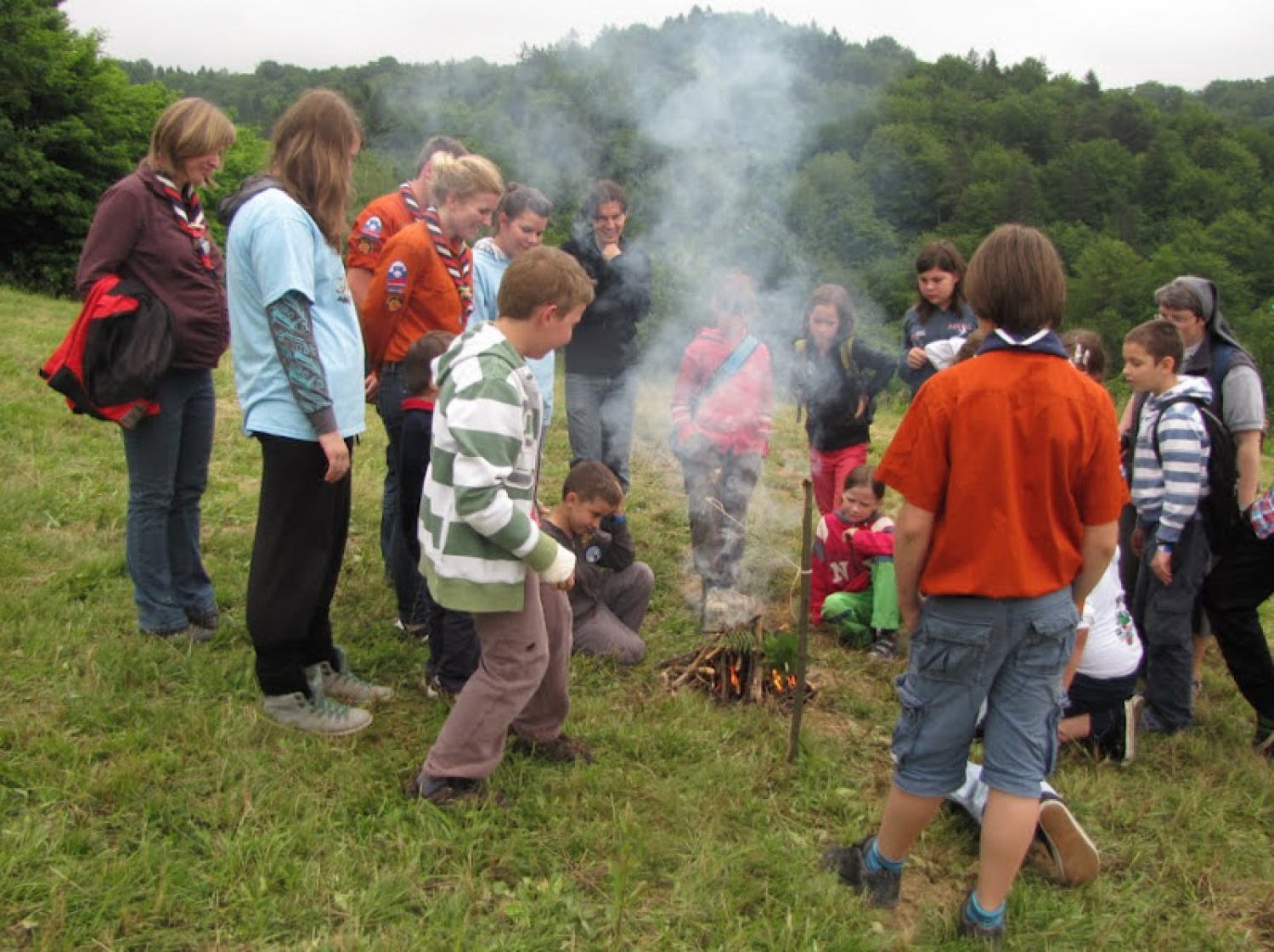 Čakajoč, da pregori vrvica