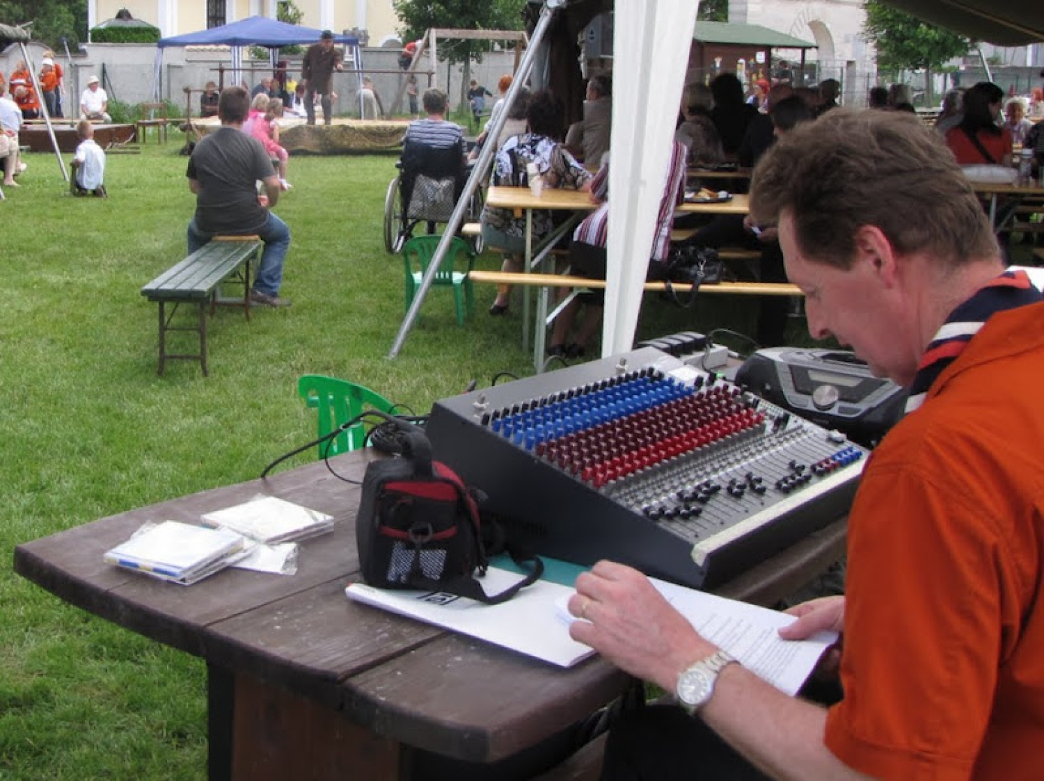 Pogled izza mešalke