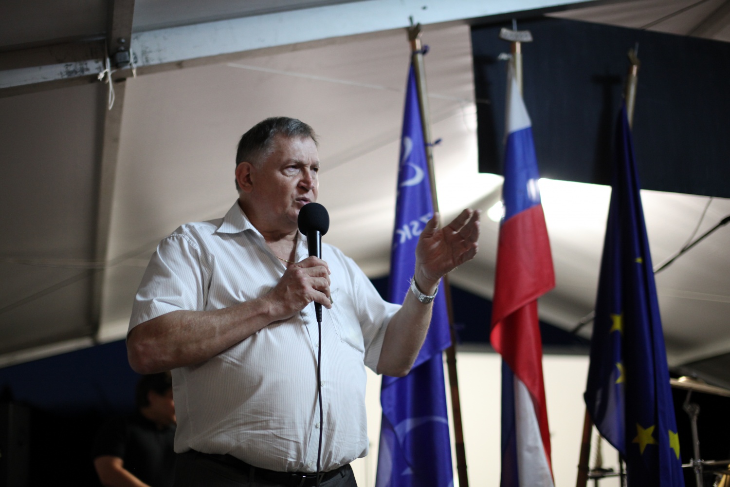 Nagovor Jerneja Verbiča - župana postojne