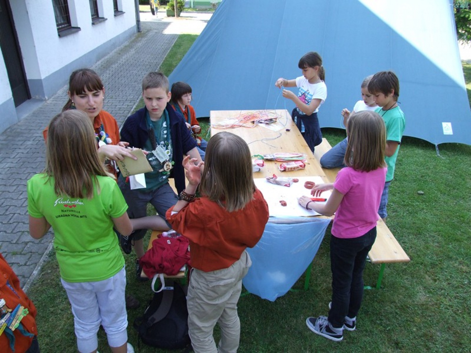 Postavili tabor v mestu