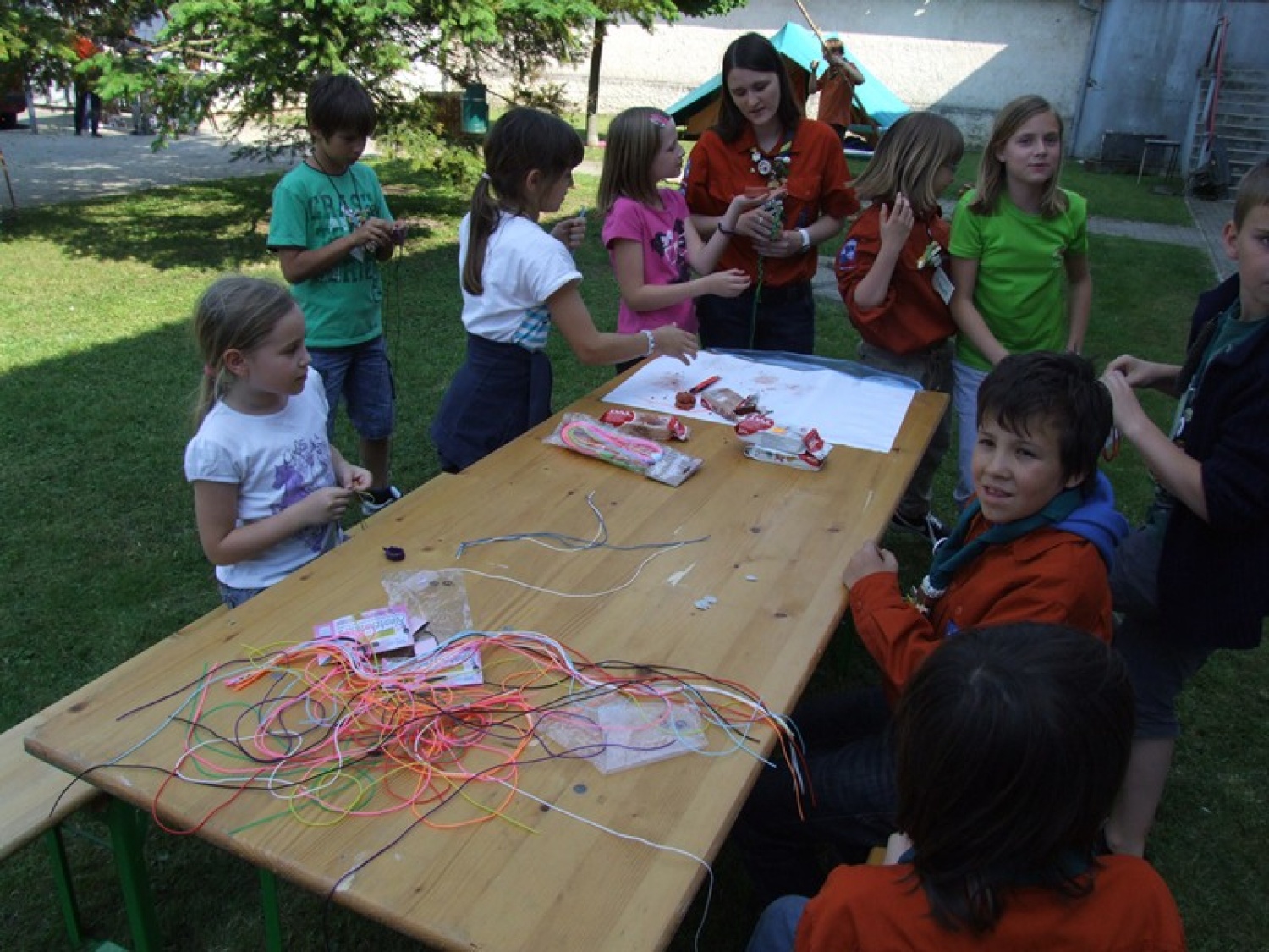 Postavili tabor v mestu