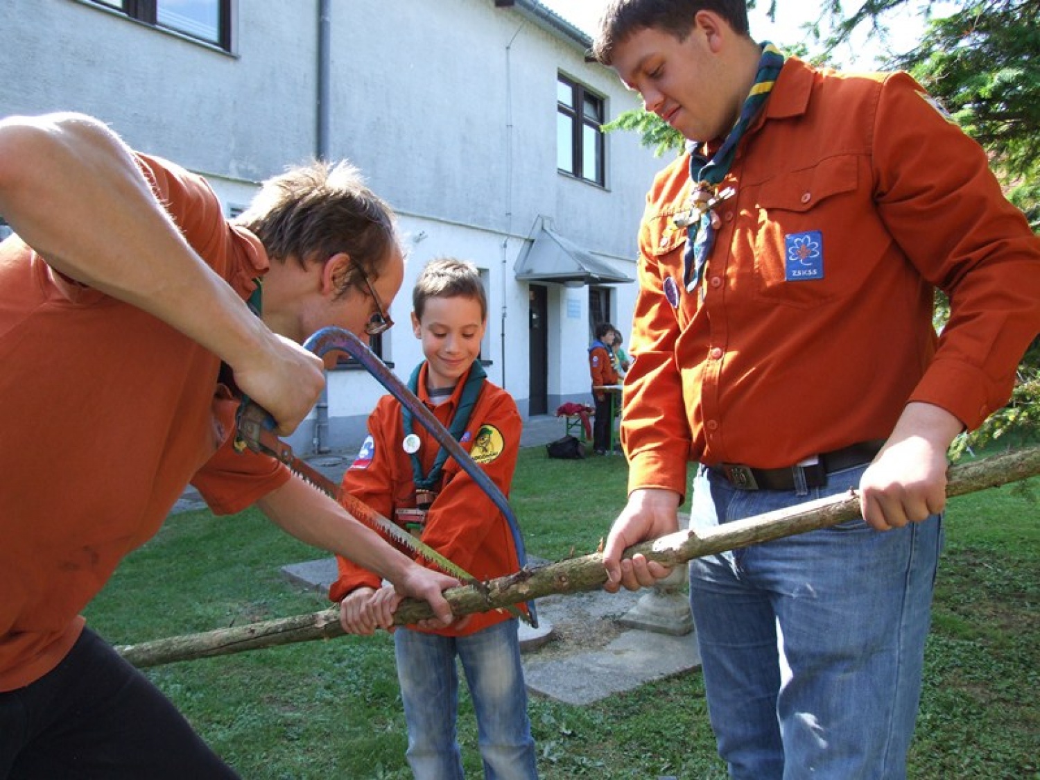 Postavili tabor v mestu