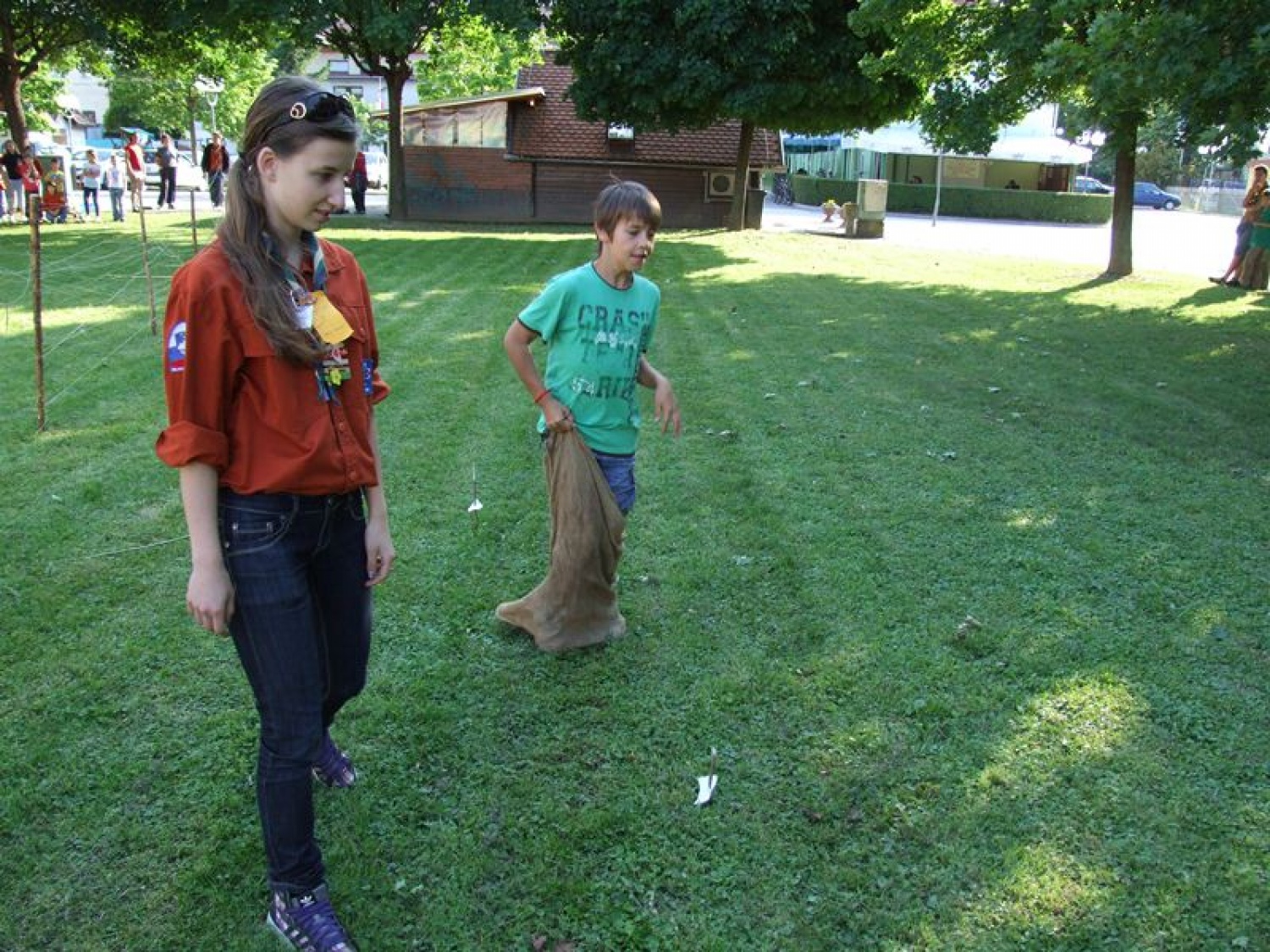 Postavili tabor v mestu