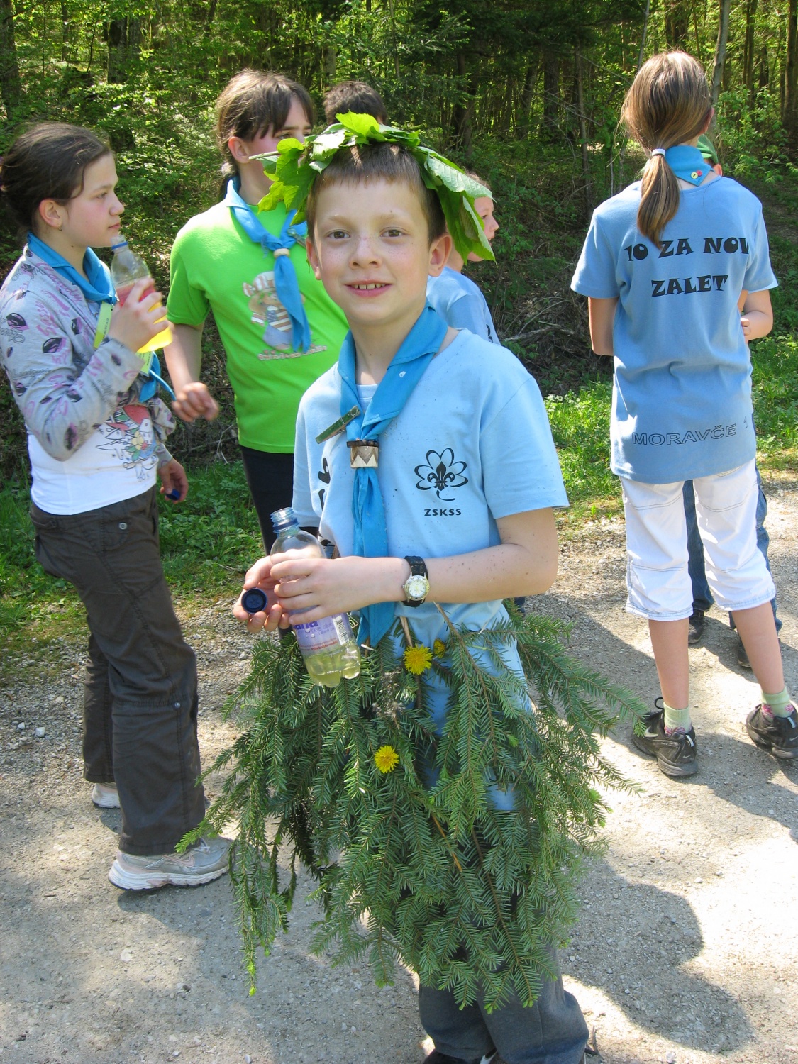 obujanje spominov skavtskega krsta