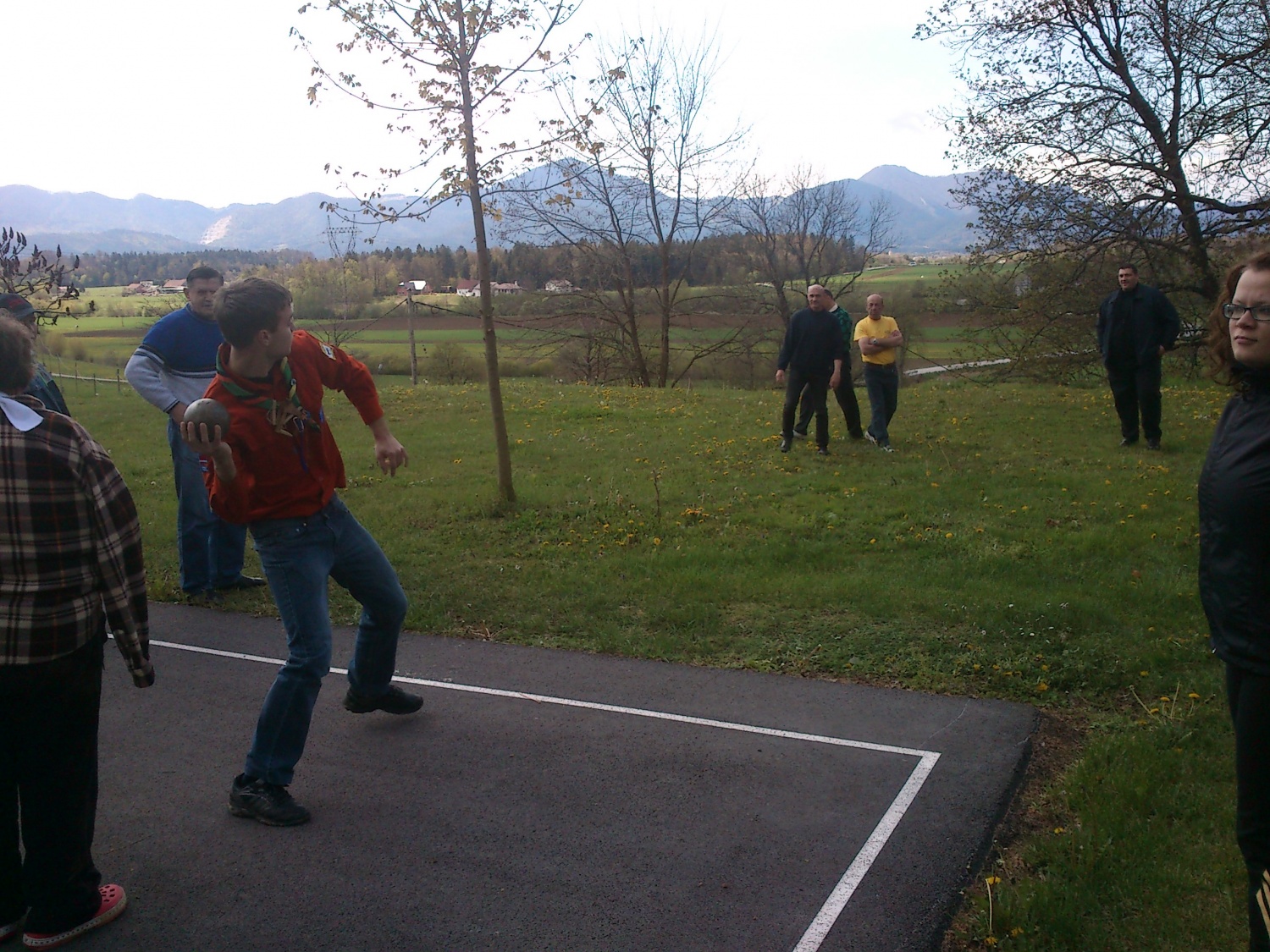 tudi mi smo se udejstvovali v metanju