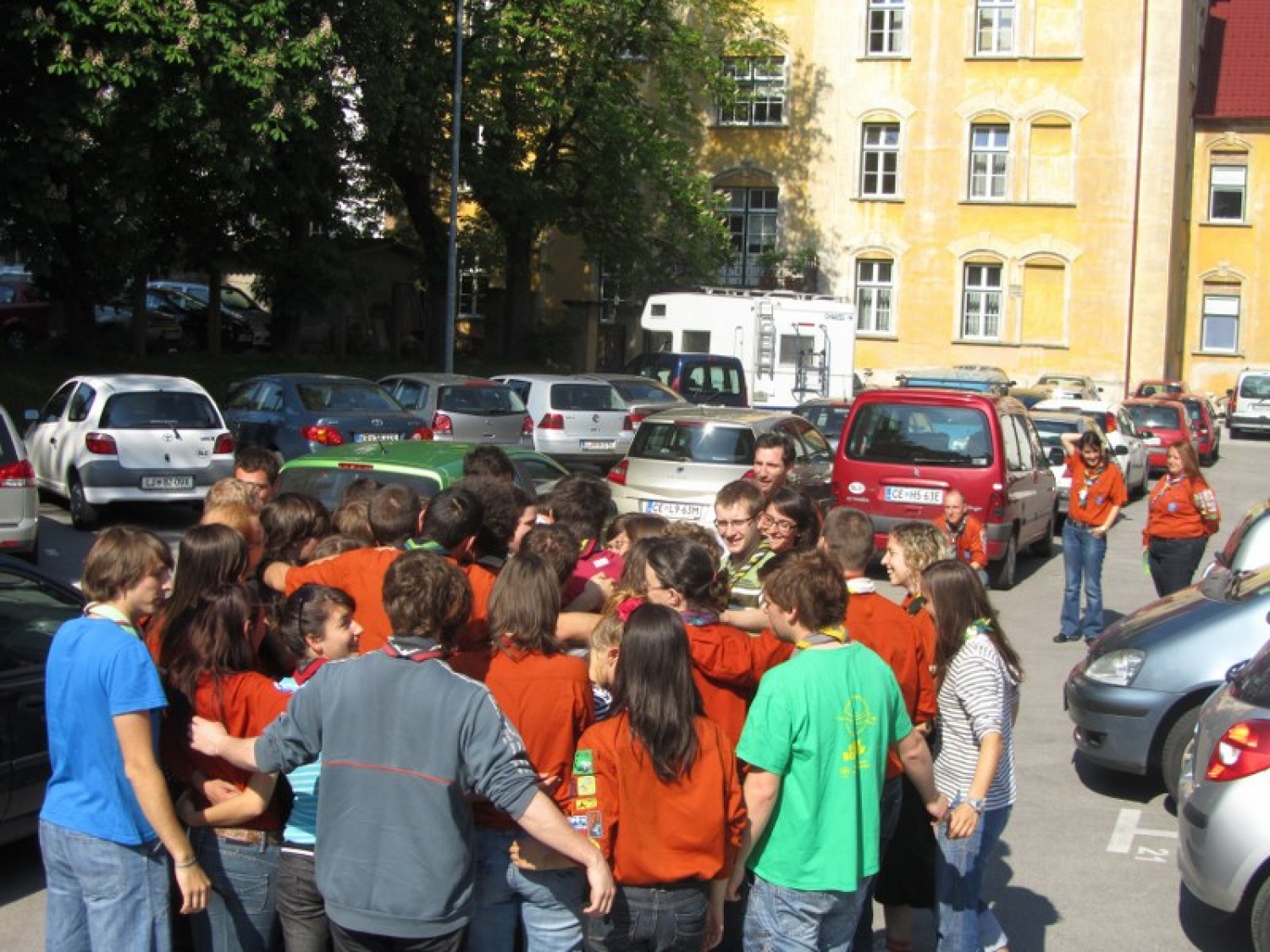 srečanje za stegovodje