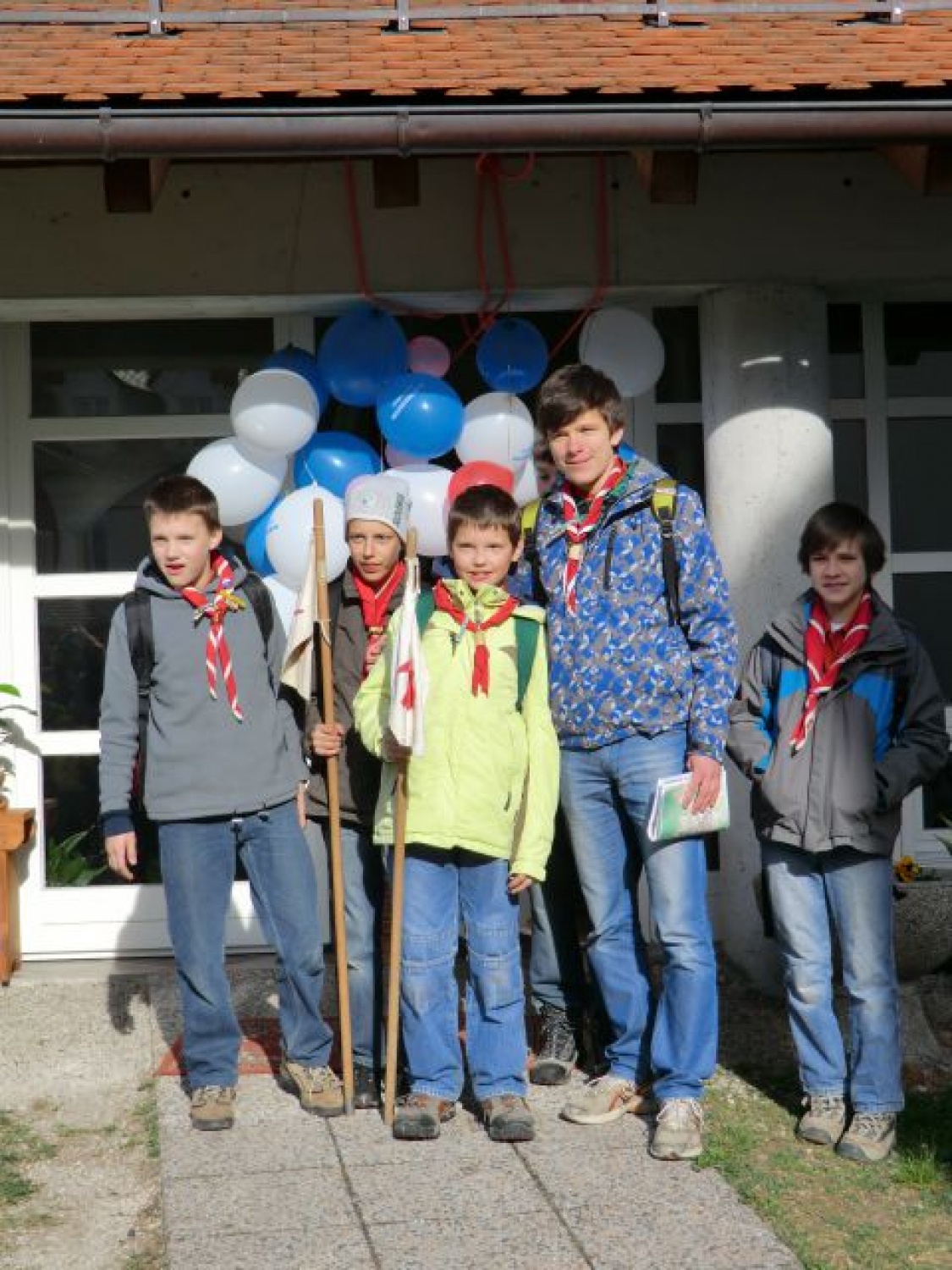 še zadnja slika pred štartom