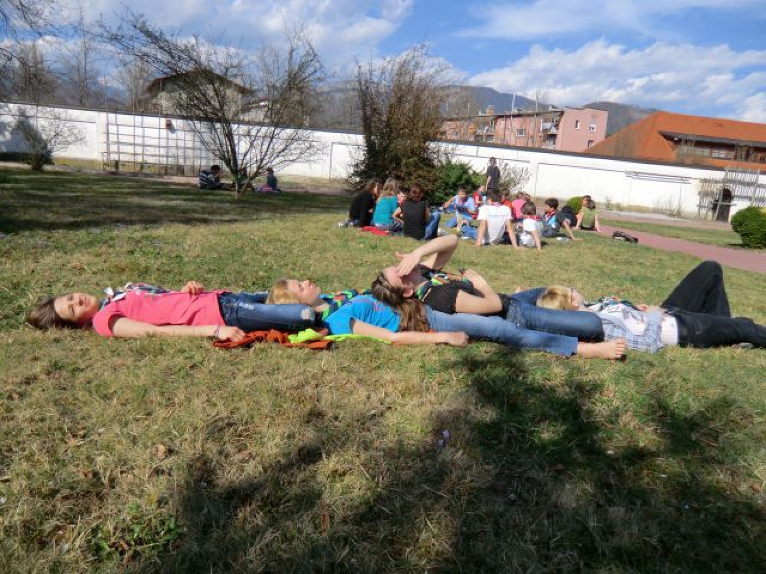 Kaj je lepšega kot uživanje na sončku.