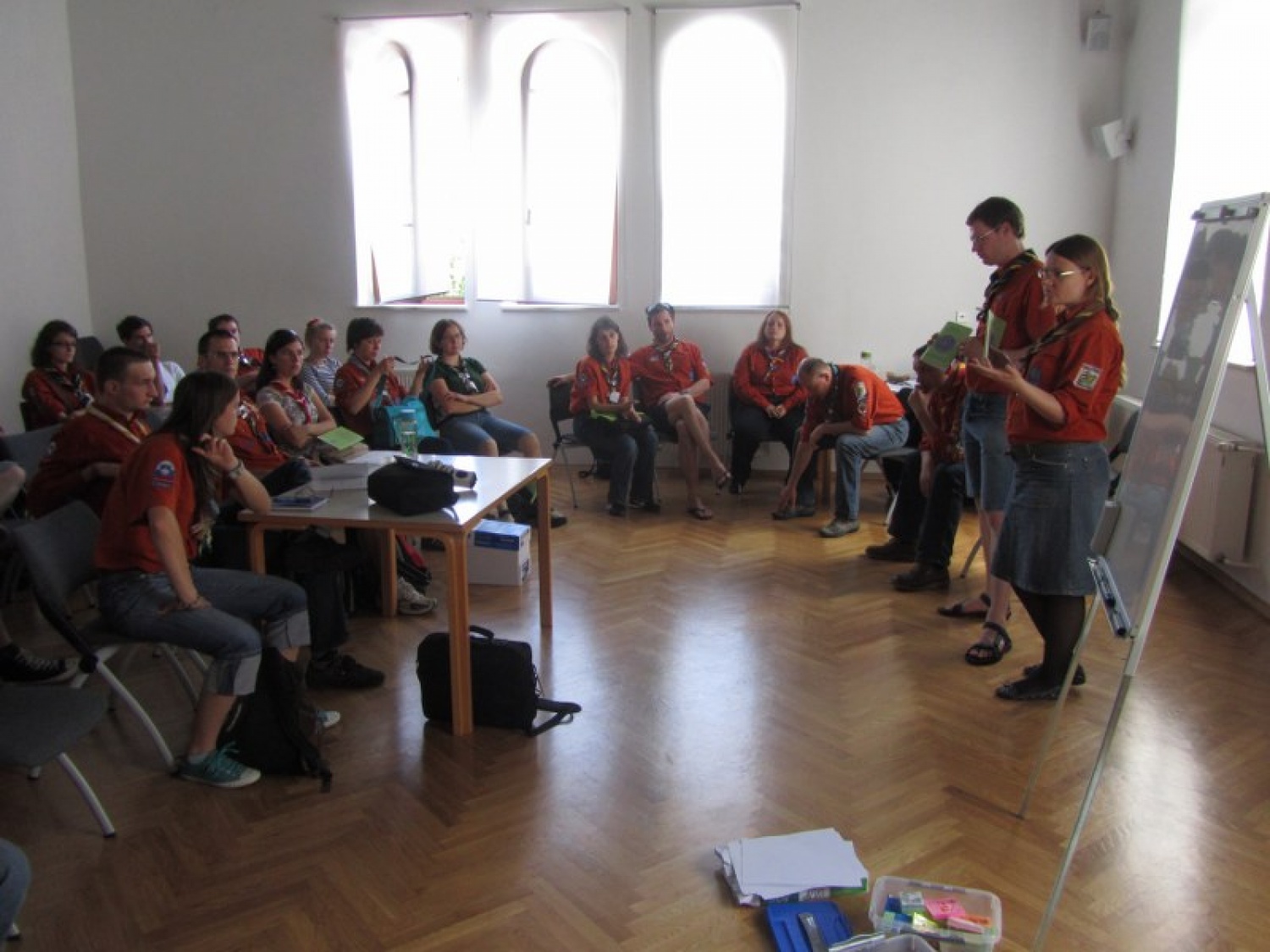 srečanje za stegovodje