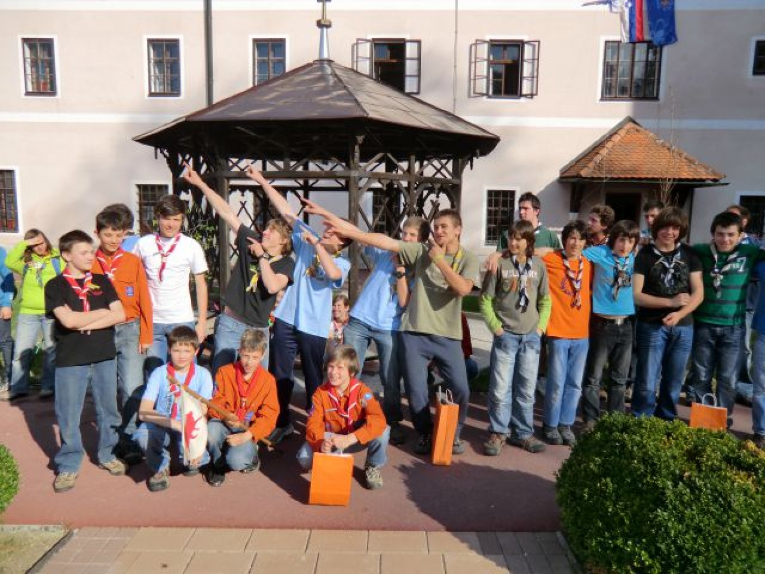 zmagovalne ekipe IV fantje