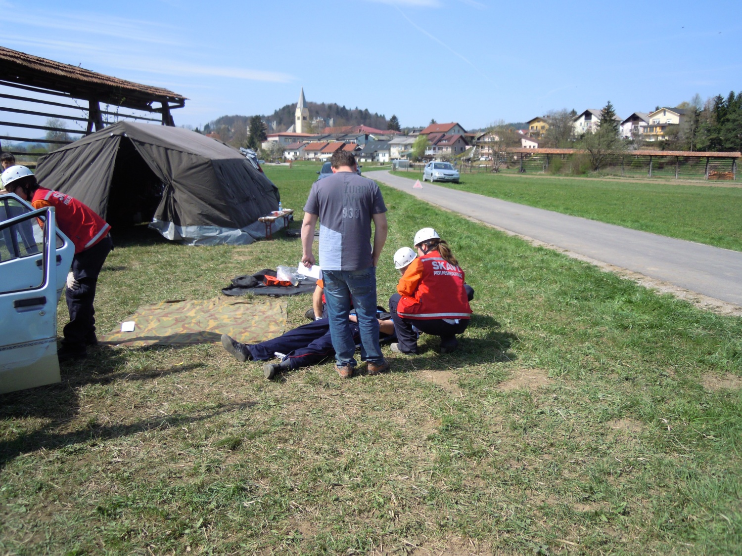 Triaža poškodovancev pri prometni nesreči