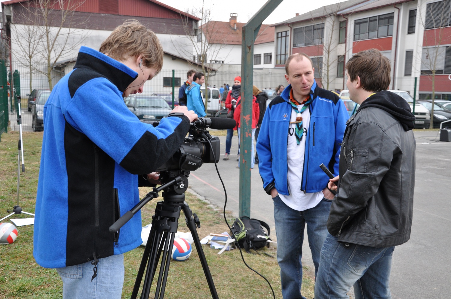 Ekipa SkavtNET na terenu