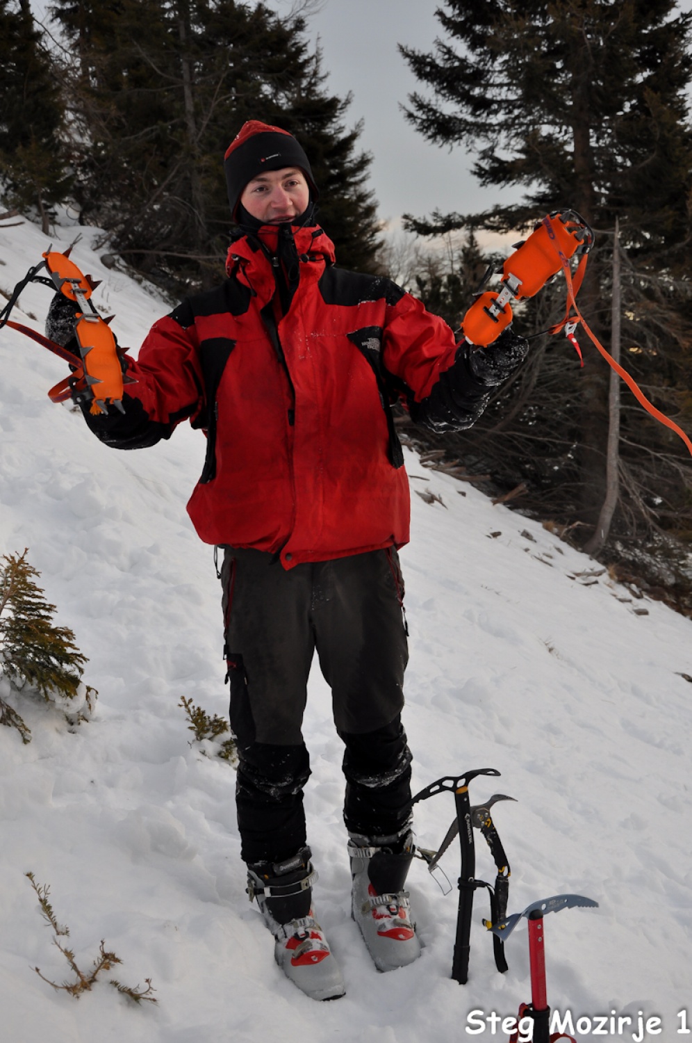 Predstavitev uporabe derez in cepina