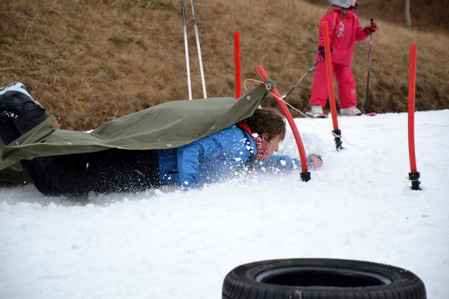 puzanje pod šotorko