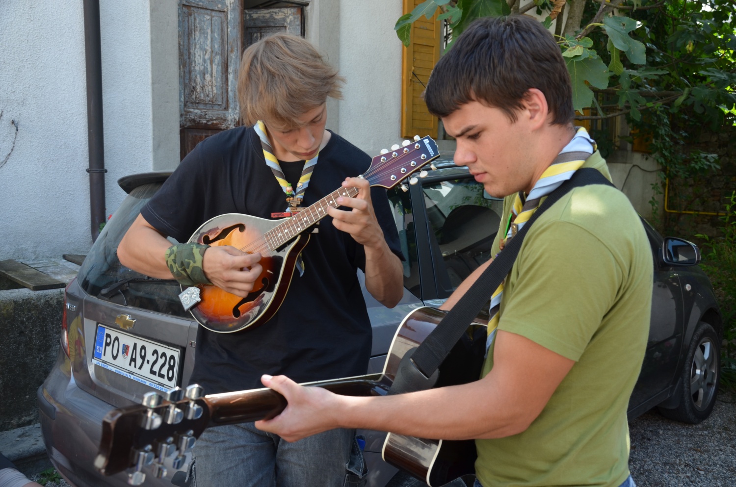 Predstavitev  tabora "Pustiti svet za spoznanje boljši"