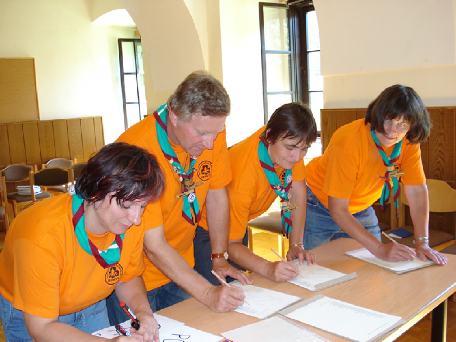 Poletni tabor Bratovščine Šentjur, Adergas 2007