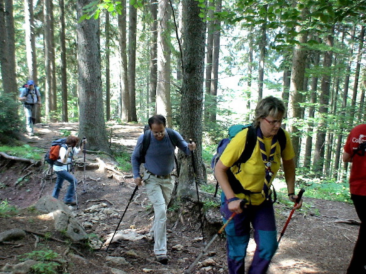 OD VZPONA NA VRH, MAŠA IN SPUST V DOLINO