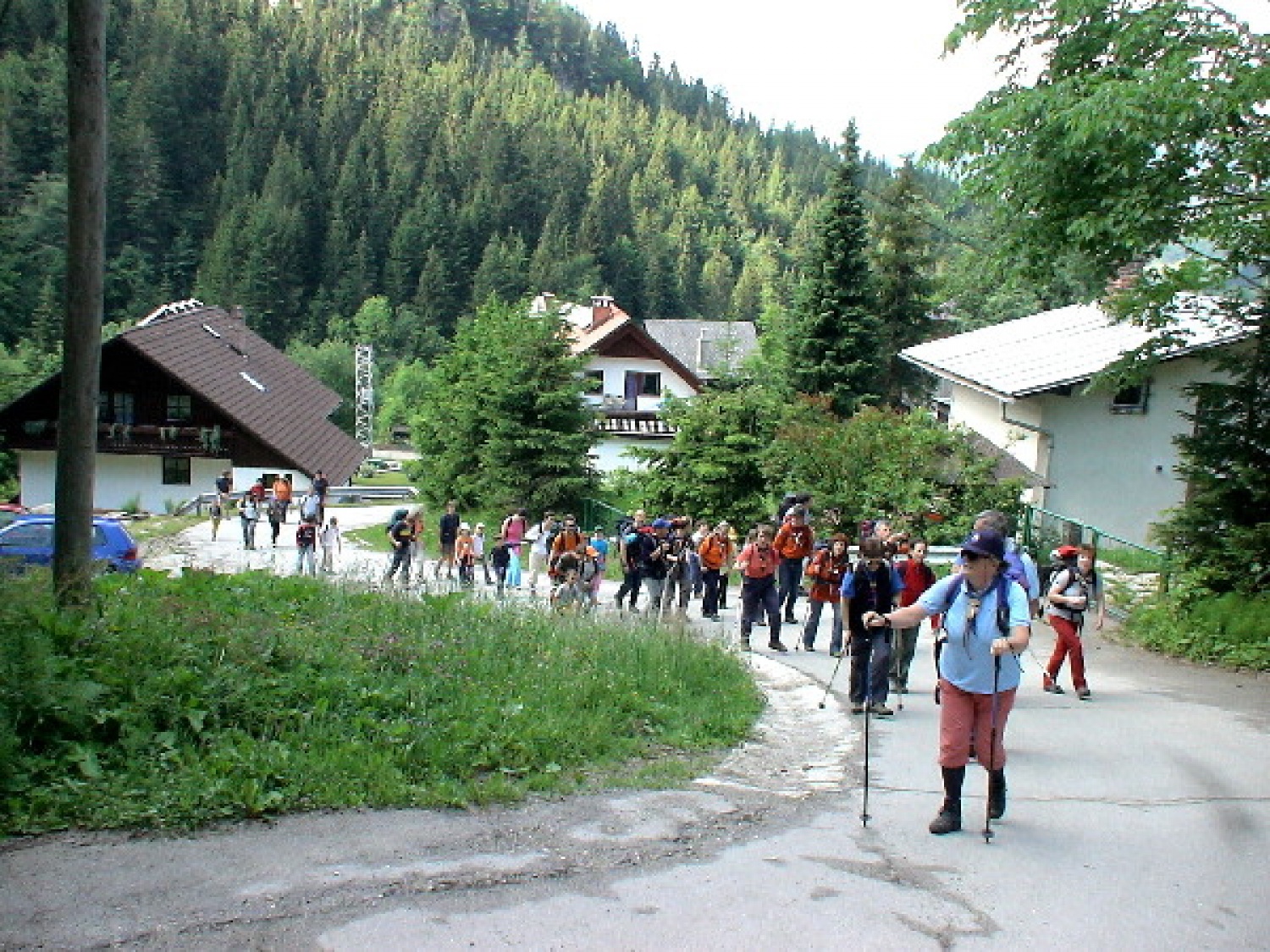 OD VZPONA NA VRH, MAŠA IN SPUST V DOLINO