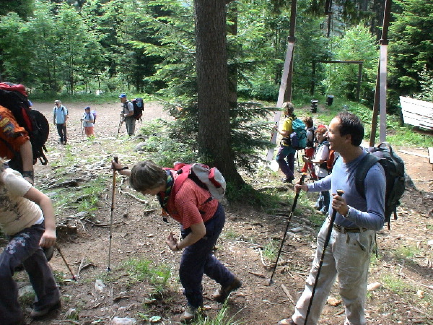OD VZPONA NA VRH, MAŠA IN SPUST V DOLINO