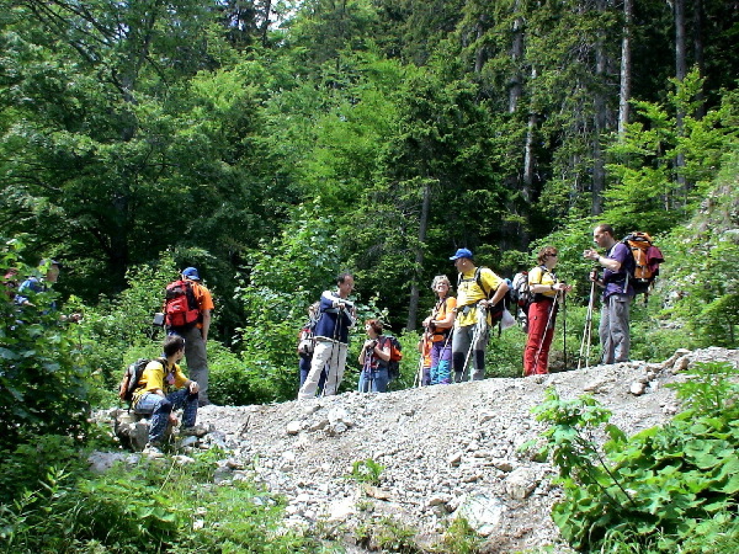 OD VZPONA NA VRH, MAŠA IN SPUST V DOLINO