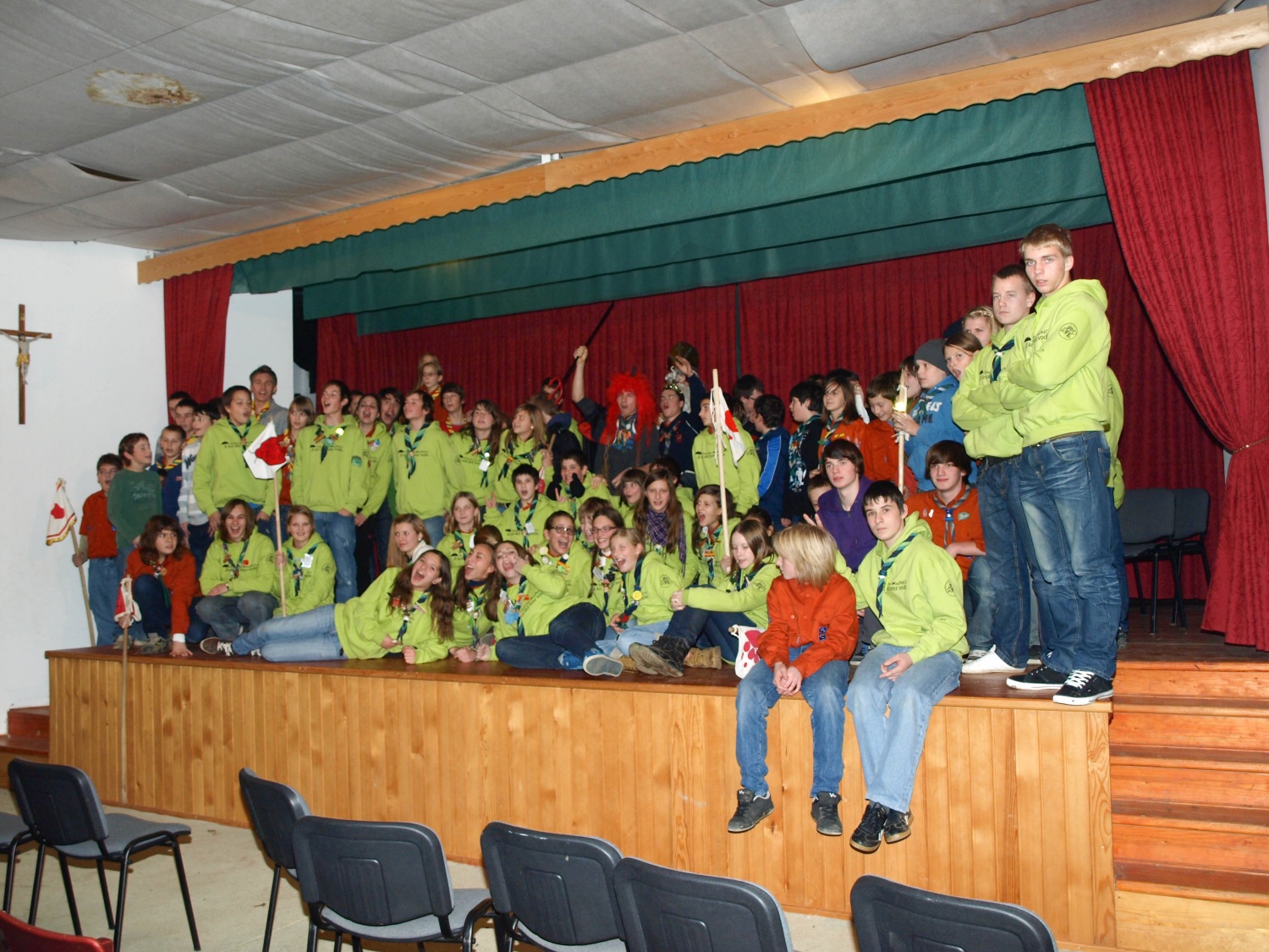 Skupno miklavževanje treh čet