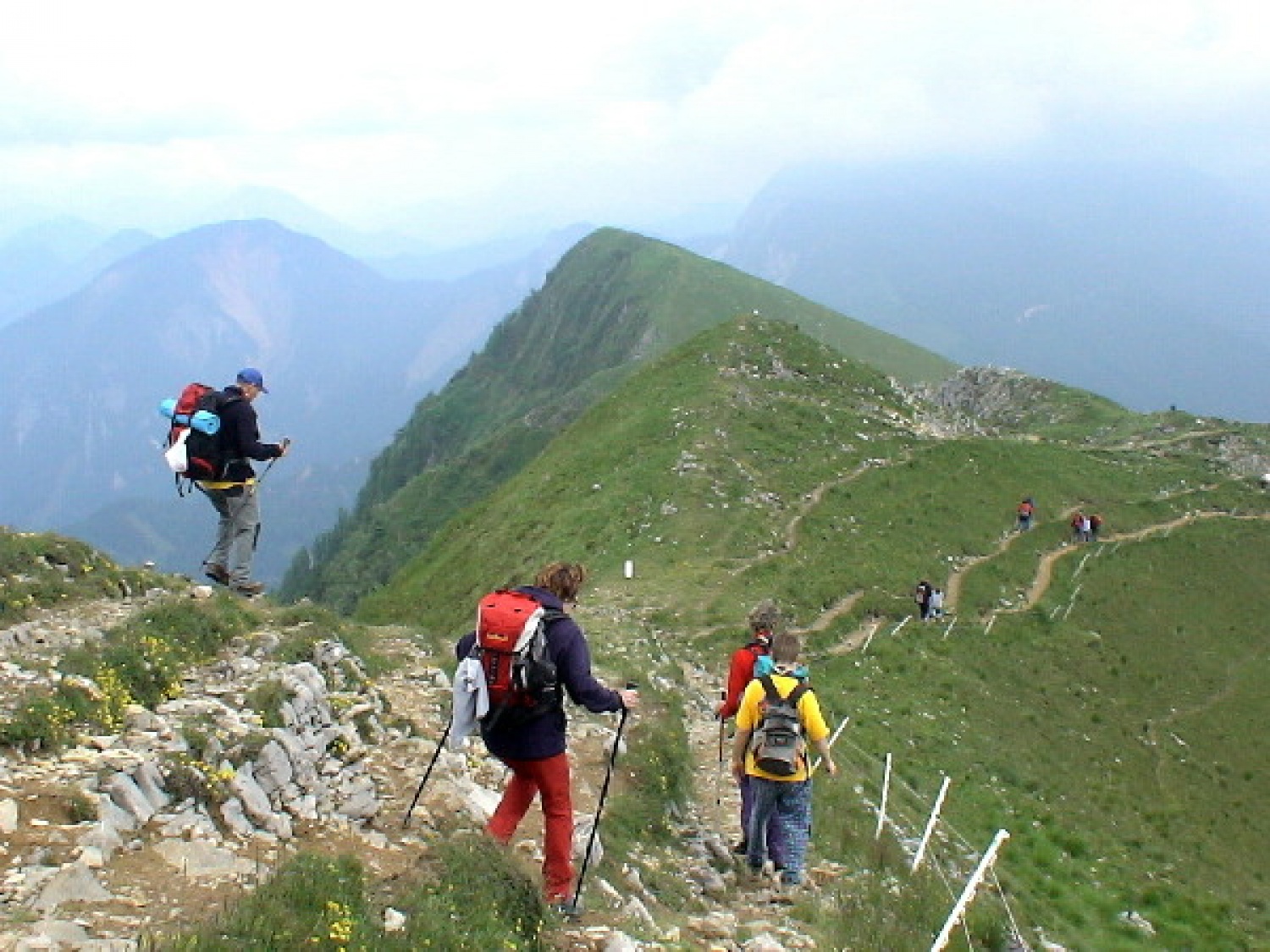 OD VZPONA NA VRH, MAŠA IN SPUST V DOLINO