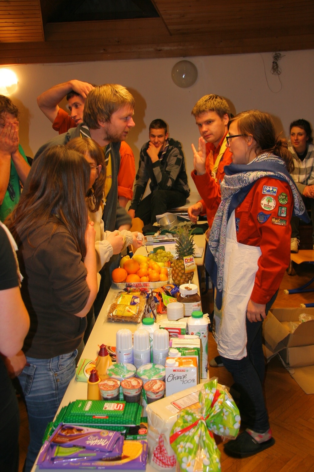 Zabavni večer - velika igra "Zasluži denar, kupi sestavine in naredi najboljšo torto"  (DSV PP)