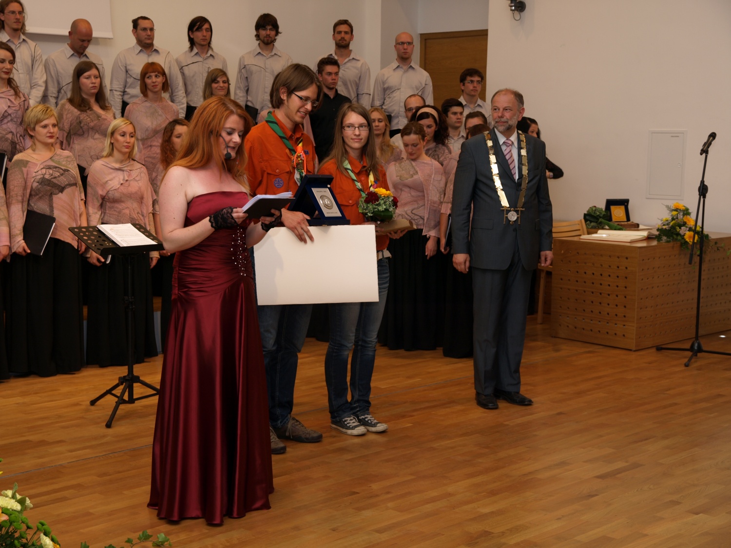 Na slavnostni prireditvi, ki je bila v četrtek, 30. junija 2011, sta priznanje za 20-letno kvalitetno, širše družbeno in izjemno celostno delovanje na področju vzgoje v imenu skavtov prejeli stegovodji Klara Pisk in Jernej Bernik.