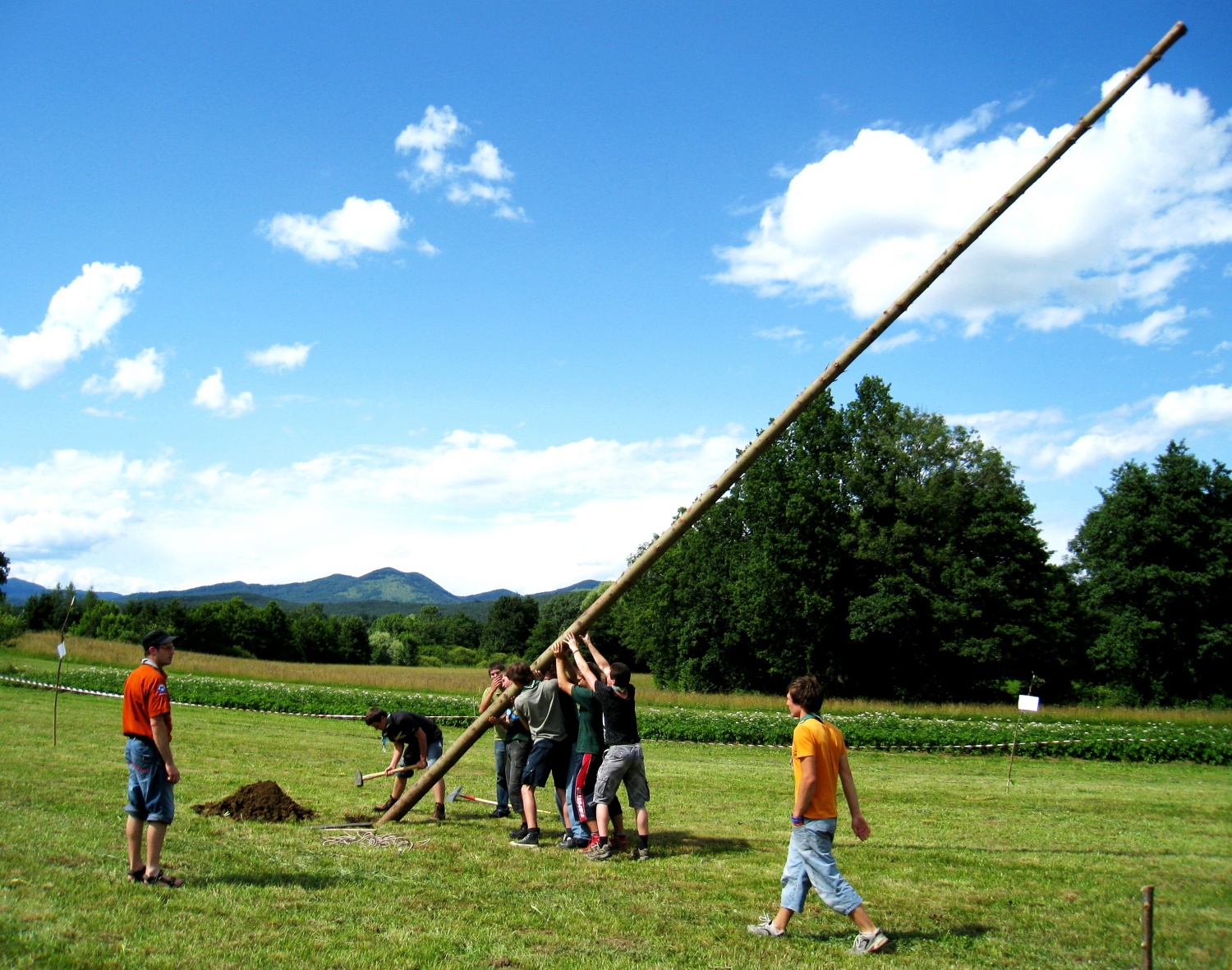 Postavljanje jambora