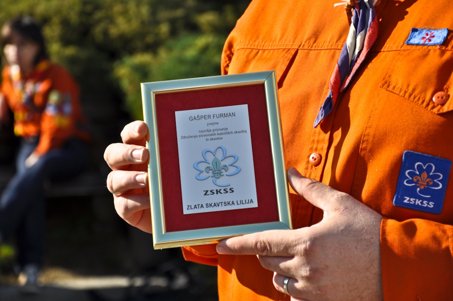 Zlata skavtska lilija