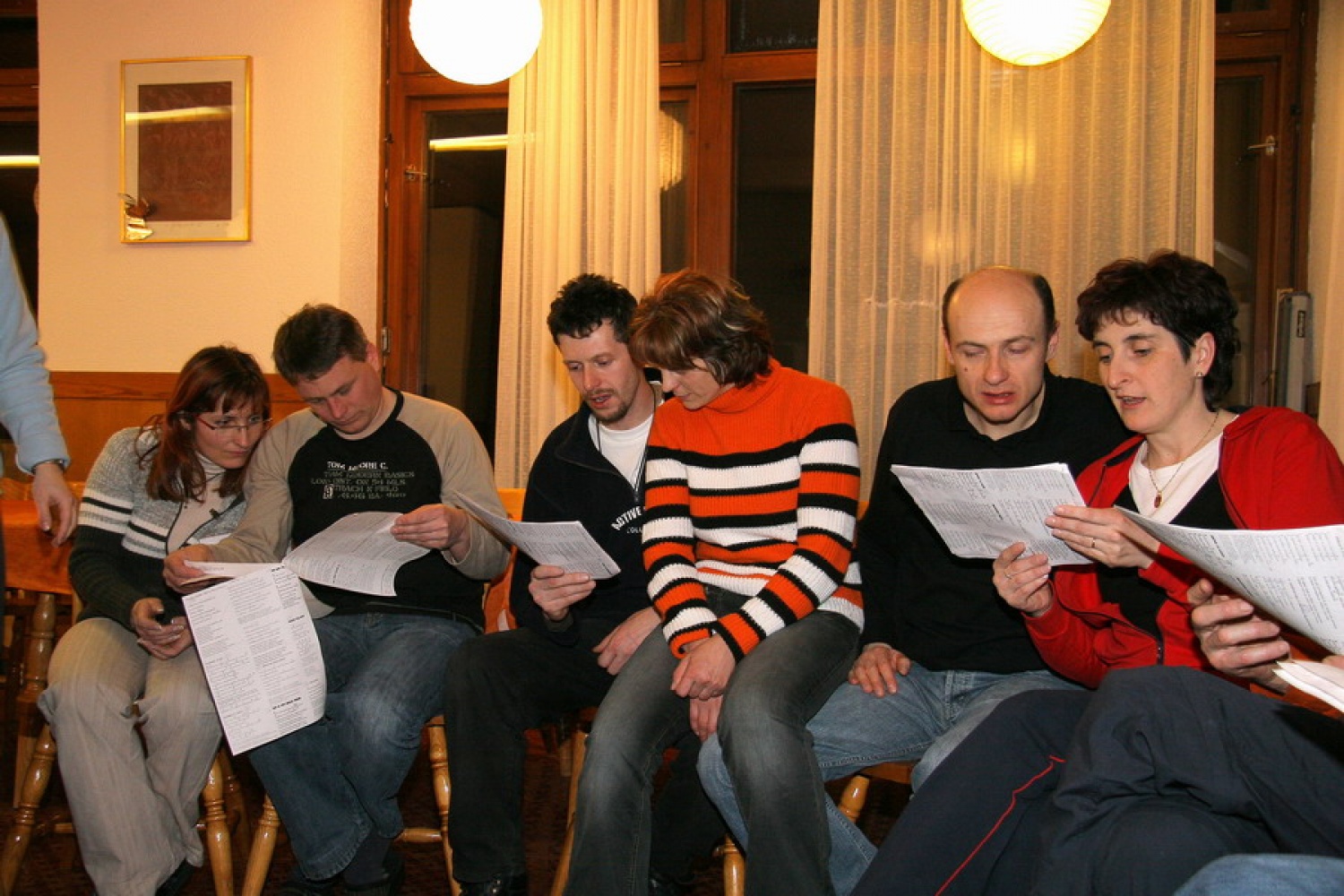 Pridružili so se nam še drugi gostje hotela ...