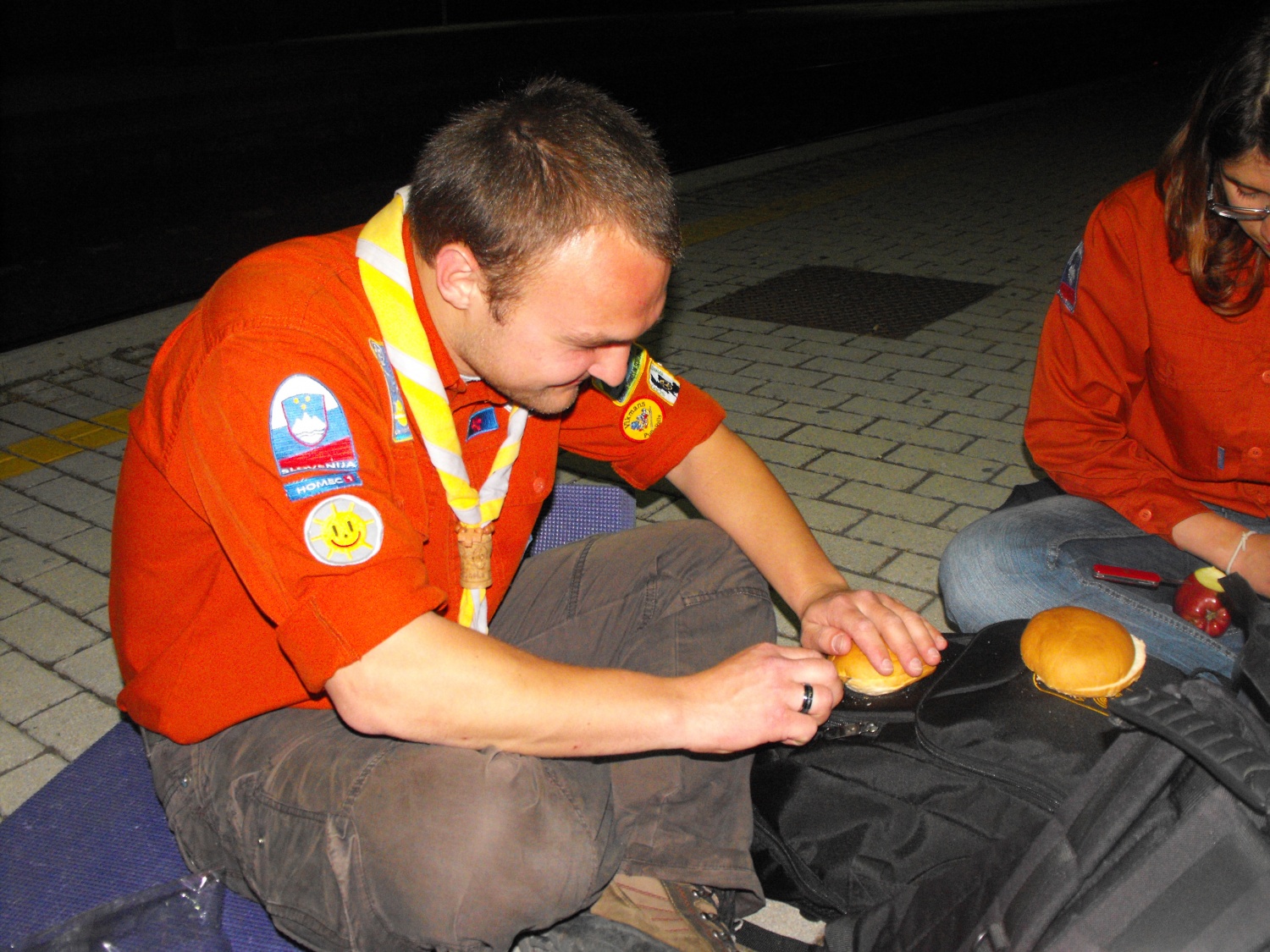 malica preden gremo na vlak