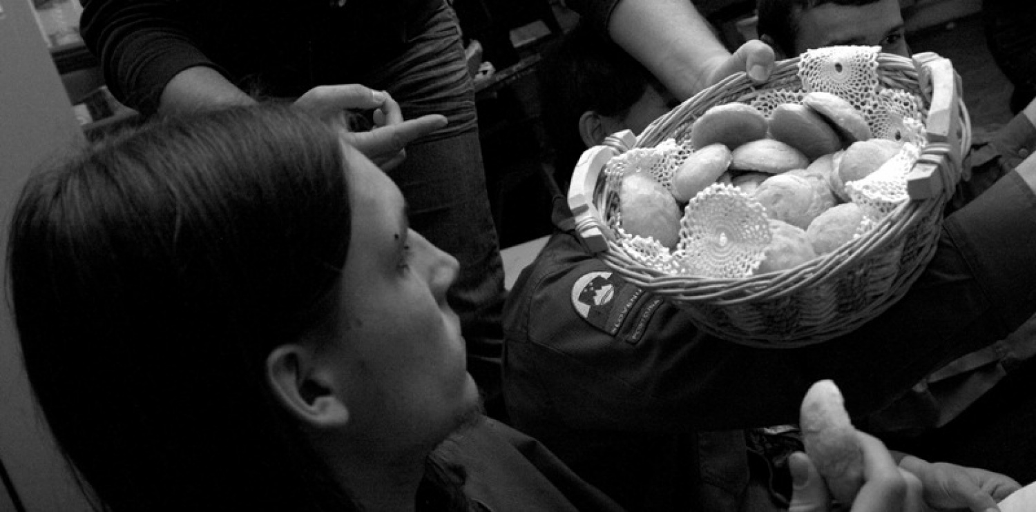 Blaž jemlje nekvašen kruh