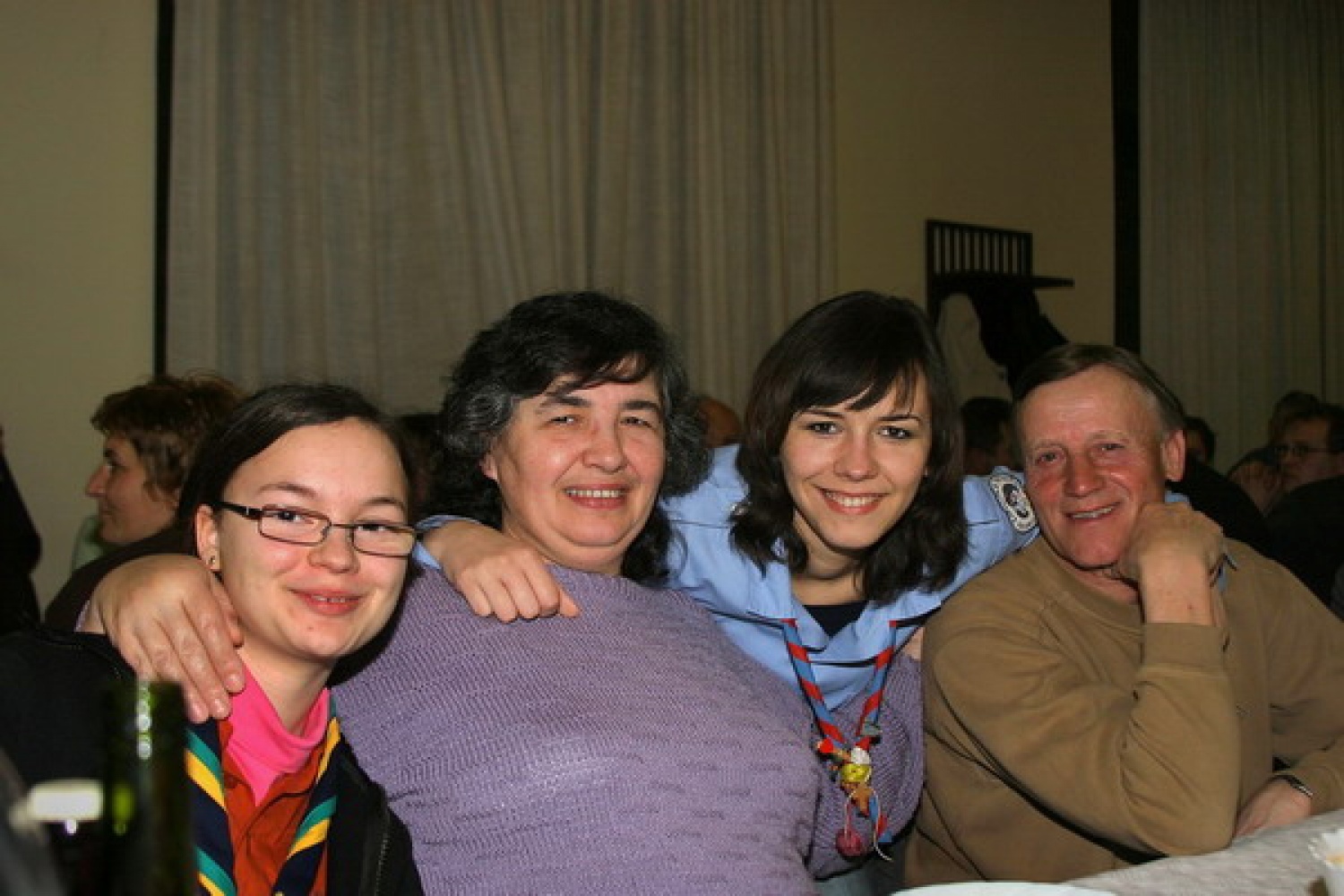 Obisk na praznovanju 10 letnice katoliških skavtov v Jarmini