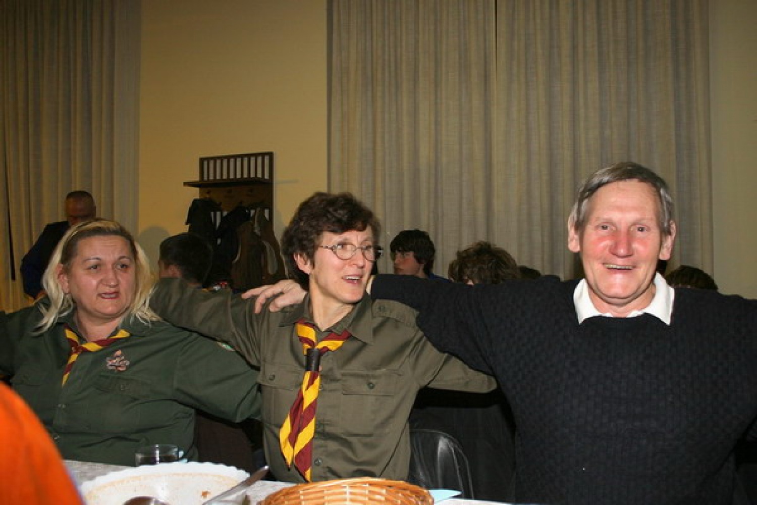 Obisk na praznovanju 10 letnice katoliških skavtov v Jarmini