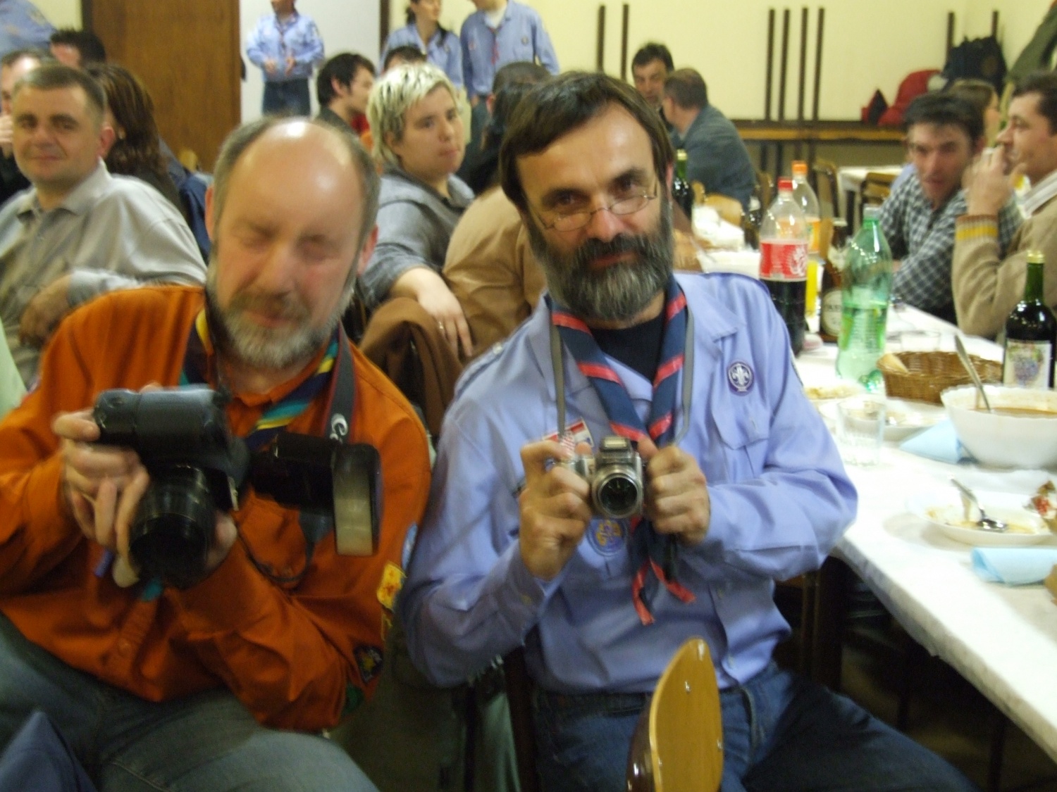 Praznovali smo z brati skavti v Jarmini na Hrvaškem