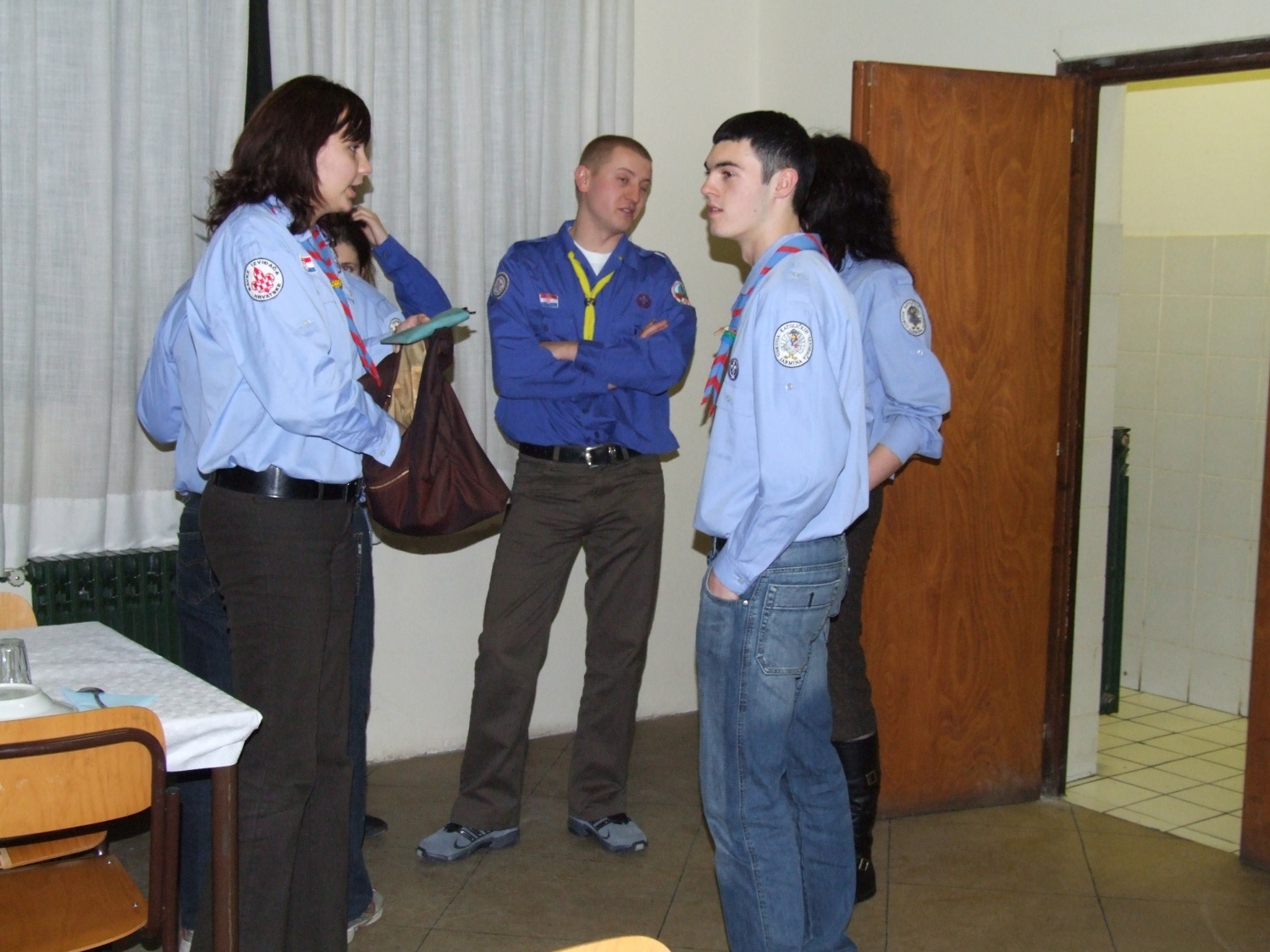 Praznovali smo z brati skavti v Jarmini na Hrvaškem