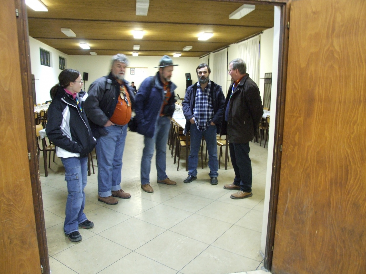 Praznovali smo z brati skavti v Jarmini na Hrvaškem