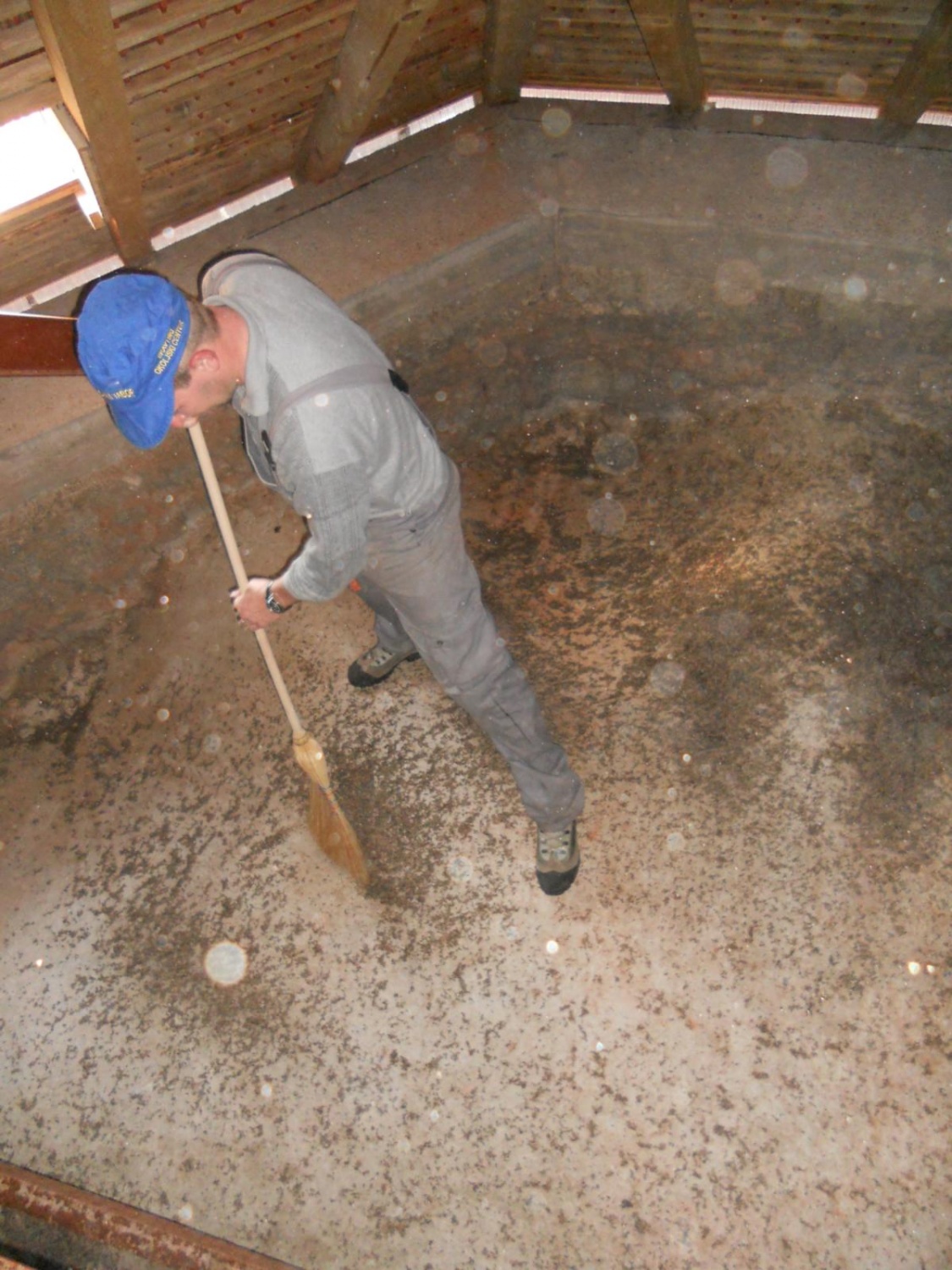 Prijetni pomladni žarki so na plan zvabili tudi pridne roke skavtov, ki smo se odzvali vabilu in prvi vikend v aprilu preživeli v Skavtskem okoljskem centru v Kočevskem Rogu.